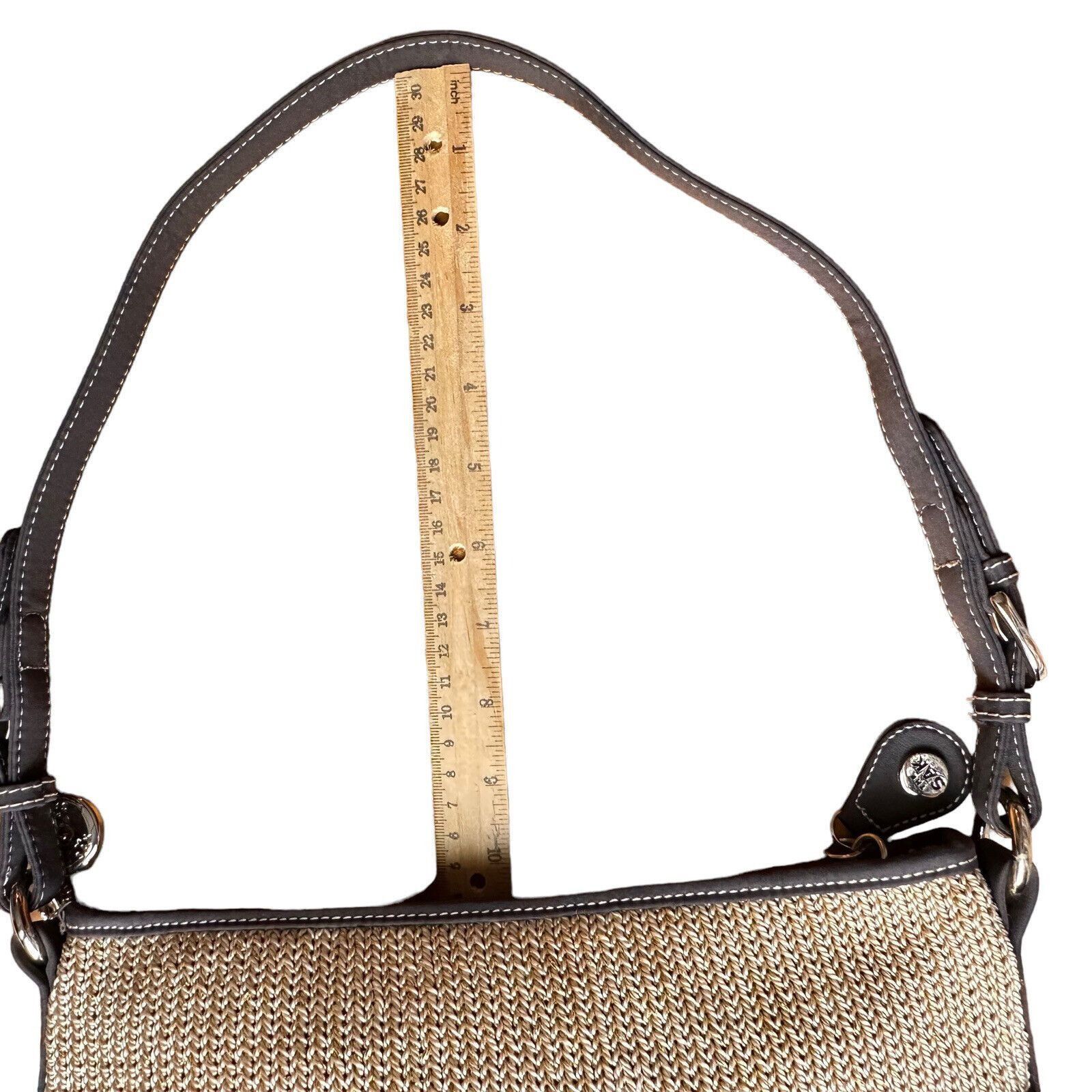 The Sak The Sak Original Taupe Woven Knit Leather Strap Shoulder Bag Size ONE SIZE - 15 Thumbnail