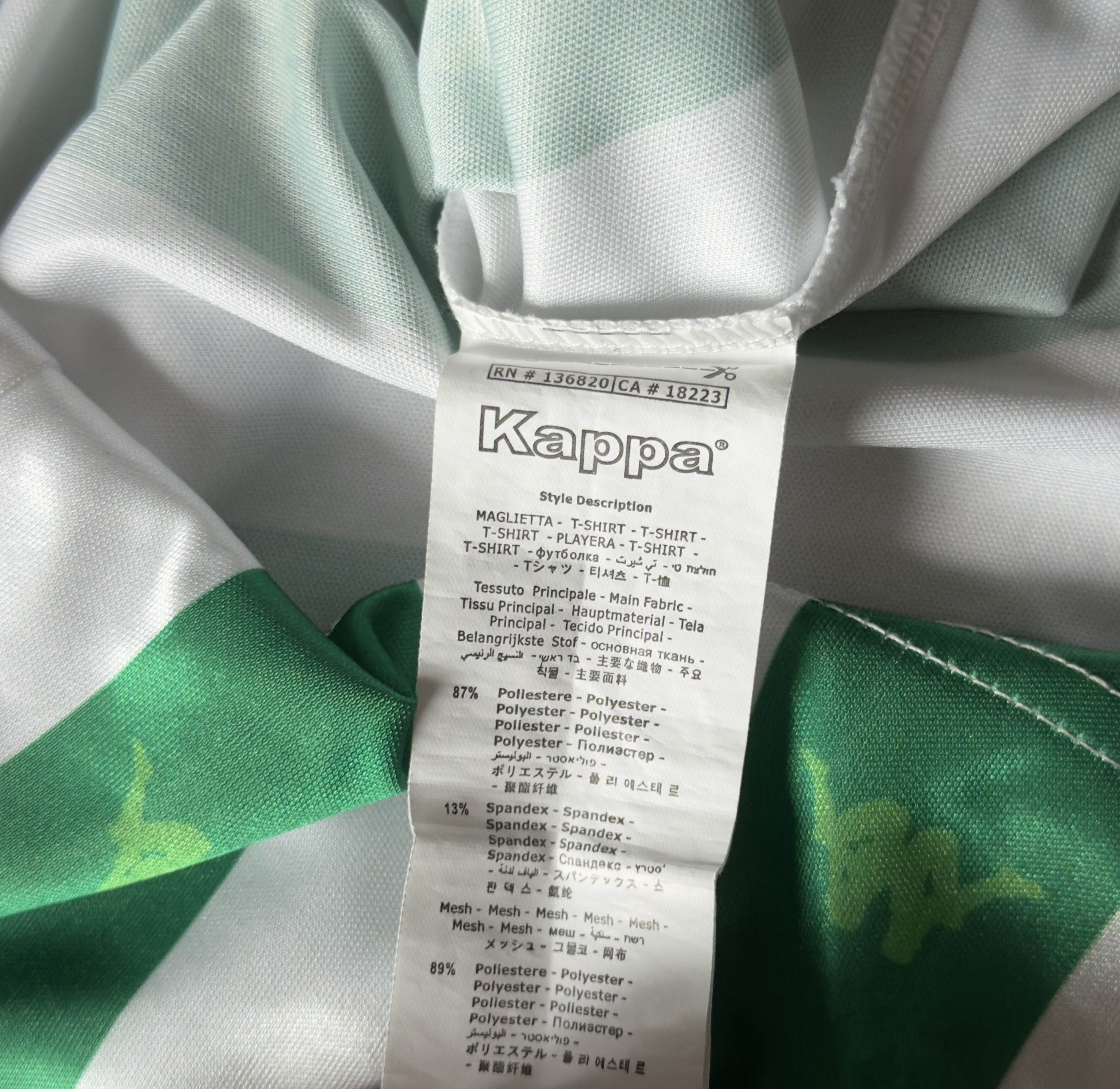 Kappa Real Betis Kappa Vintage Home Jersey 2000s Size US L / EU 52-54 / 3 - 4 Thumbnail