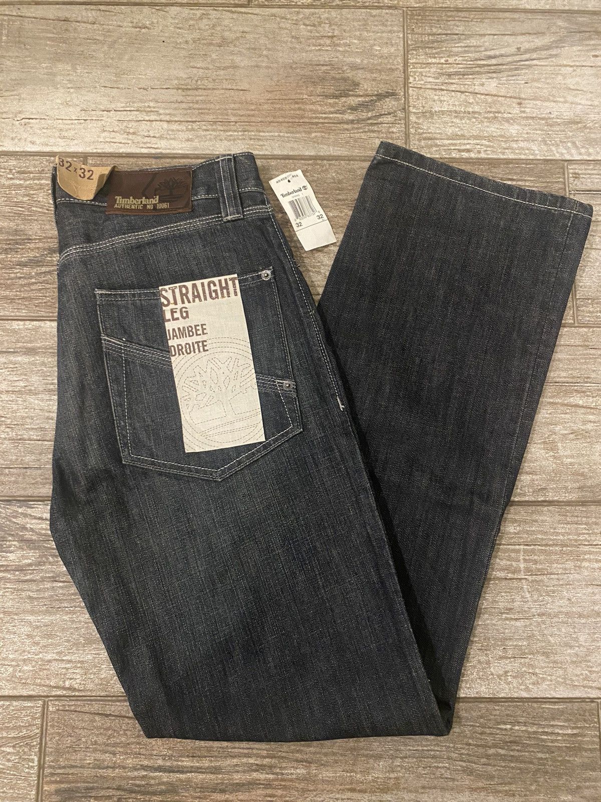 Timberland Timberland Indigo-Dyed Straight Leg Jeans Size US 32 / EU 48 - 1 Thumbnail