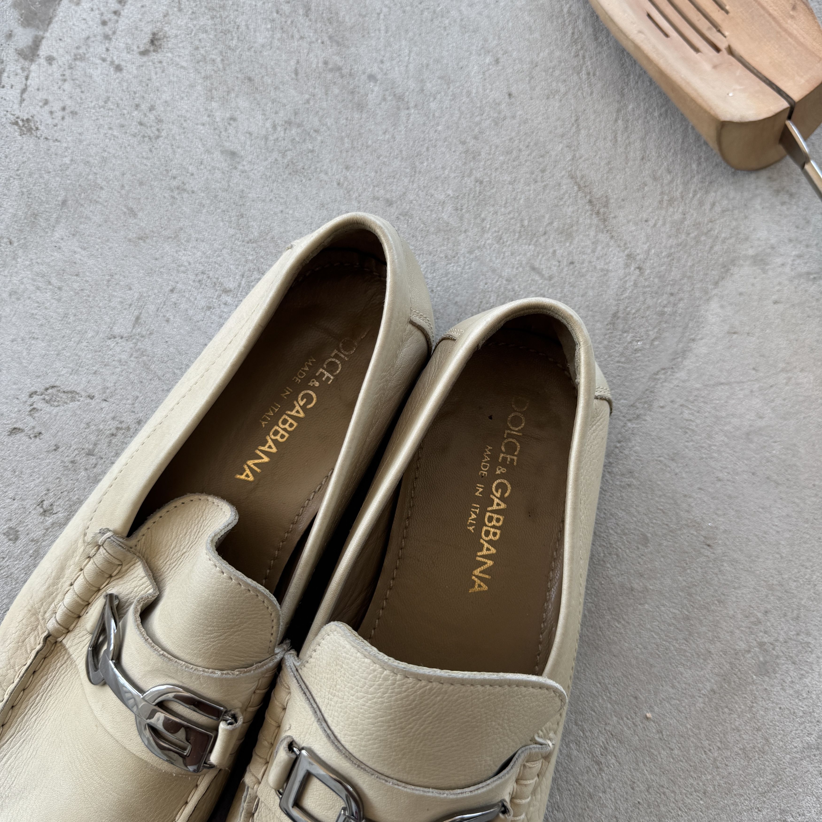 Dolce & Gabbana Vintage 90s Dolce & Gabbana Leather Shoes Size US 10 / EU 43 - 8 Thumbnail