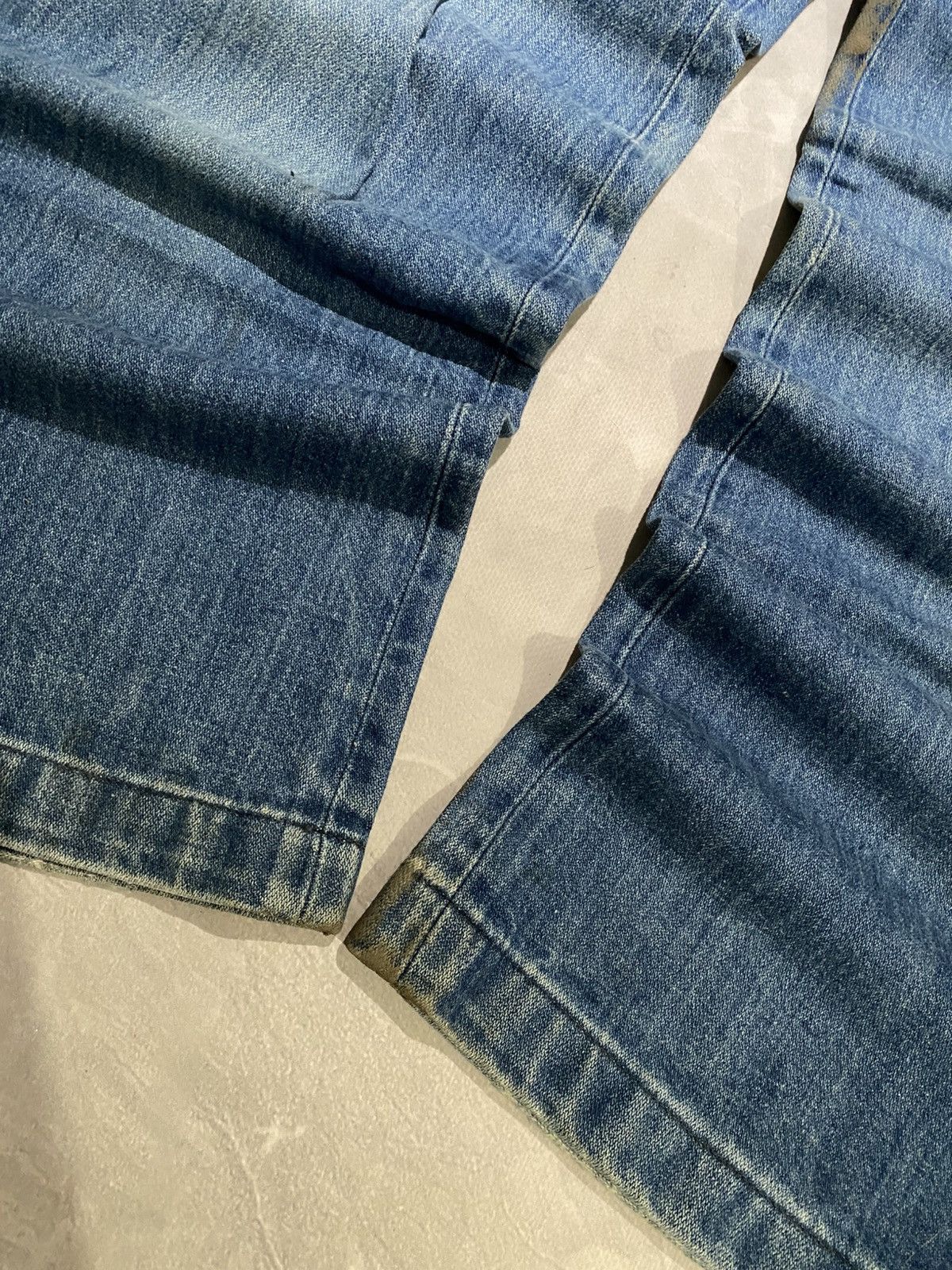 Vintage CRAZY Rare Washed Flared / Japanese Style Y2K / Vintage Size US 27 - 2 Thumbnail
