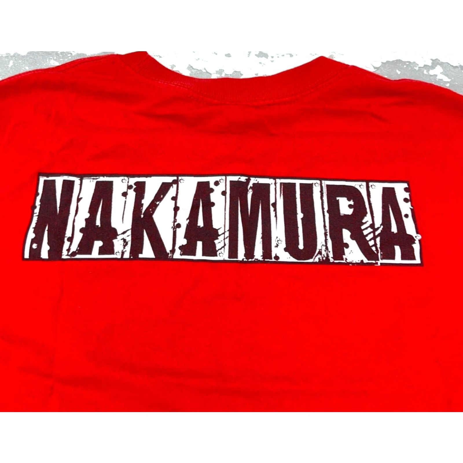 Vintage VINTAGE WWE Shirt Men L Red Shinsuke Nakamura Tee NXT Wrestling Y2K 2000s T Womens Size US L / EU 52-54 / 3 - 7 Thumbnail