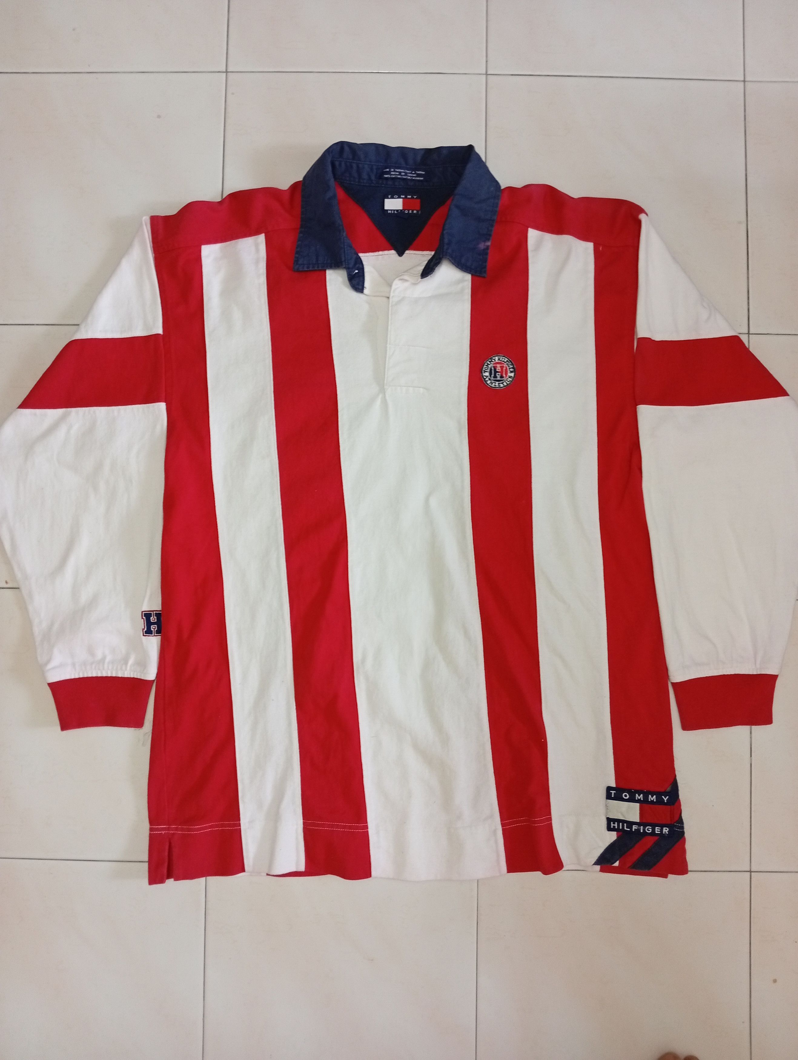 Tommy Hilfiger × Vintage Tommy Hilfiger X polo rugby Size US L / EU 52-54 / 3 - 2 Thumbnail