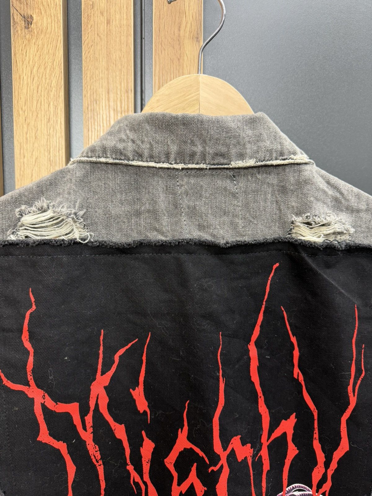 Other Smoking Time Snake Graphic Denim Jacket Size US M / EU 48-50 / 2 - 10 Thumbnail