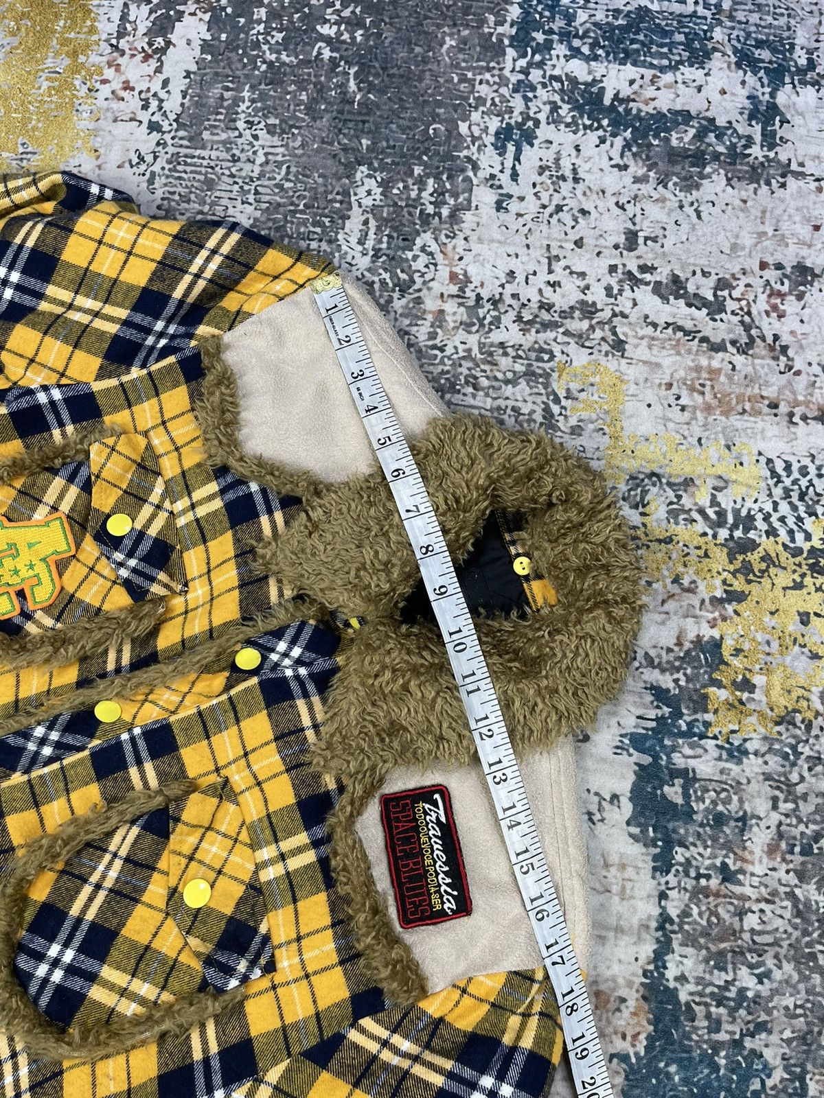 In The Attic ATC + In The Attic Plaid Tartan Flannel Sherpa Edge Jackets Size US M / EU 48-50 / 2 - 10 Thumbnail
