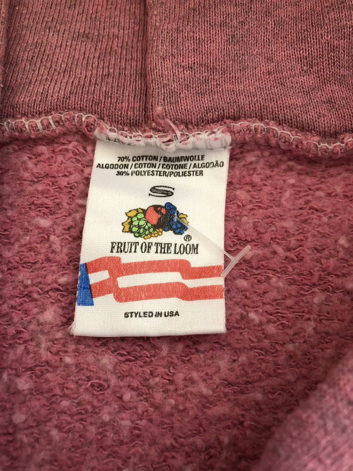 Fruit Of The Loom FRUIT OF THE LOOM VINTAGE QUALITY ZIP UP SWEATSHIRT Size US S / EU 44-46 / 1 - 3 Thumbnail