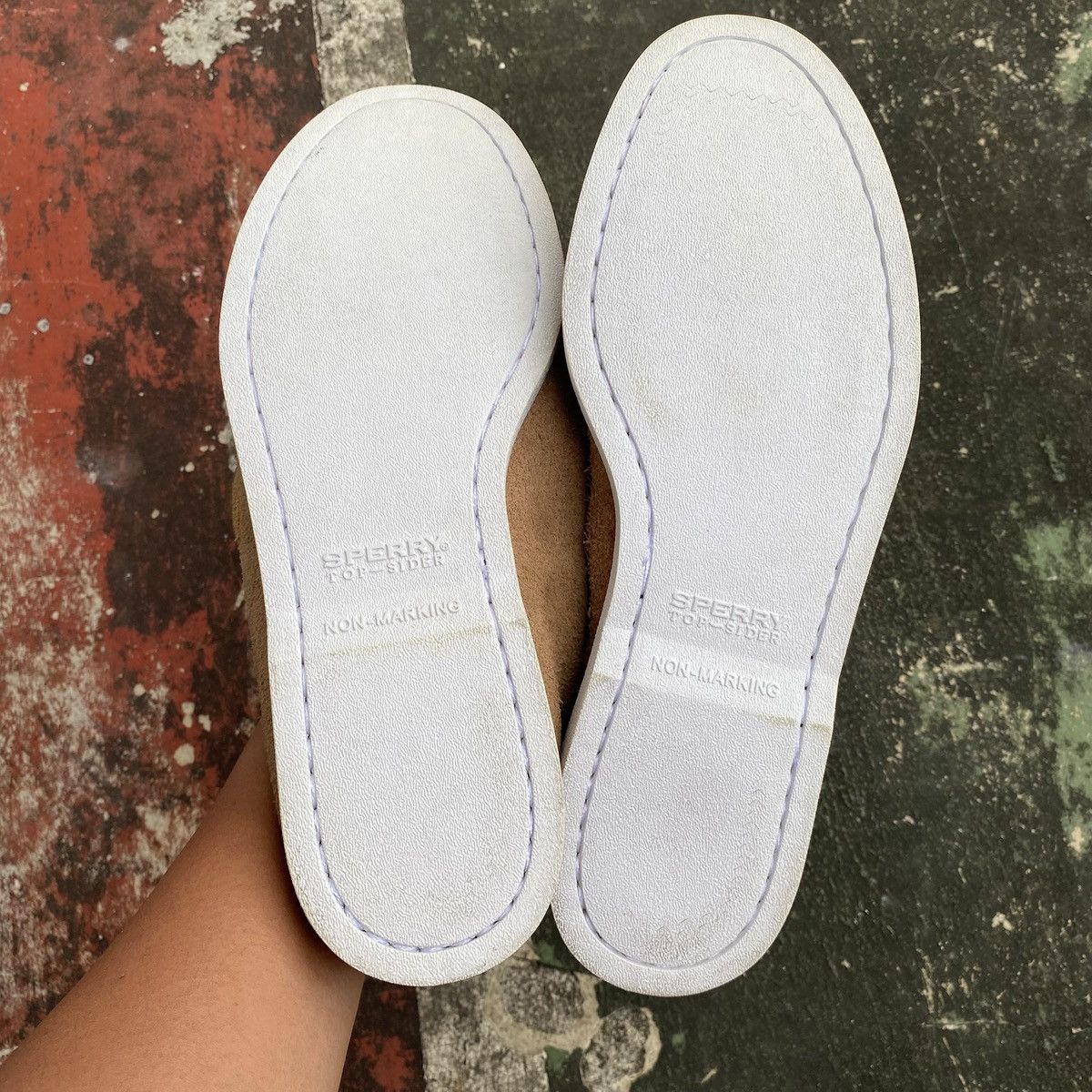 Sperry Sperry suede unlined boat shoes Size US 10.5 / EU 43-44 - 7 Thumbnail