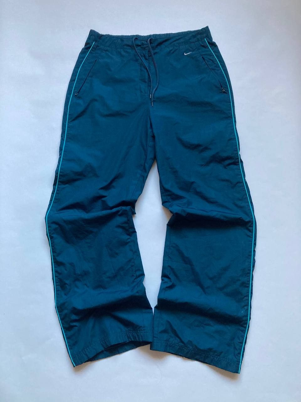 Nike × Vintage Vintage Nike Track Pants Nylon Drill Y2K Style Size US 34 / EU 50 - 7 Thumbnail