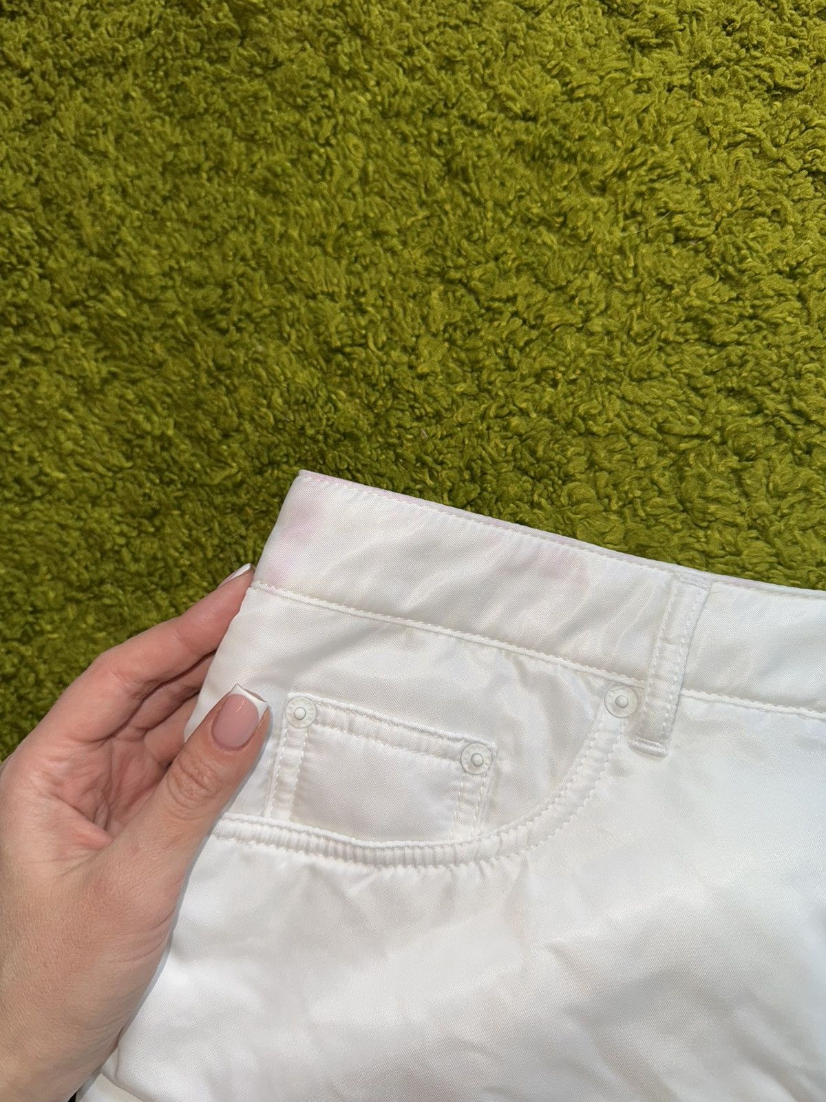 Designer × MM6 × Maison Margiela A/W 2019 Maison Martin Margiela MM6 nylon mini skirt Size 28" / US 6 / IT 42 - 8 Thumbnail