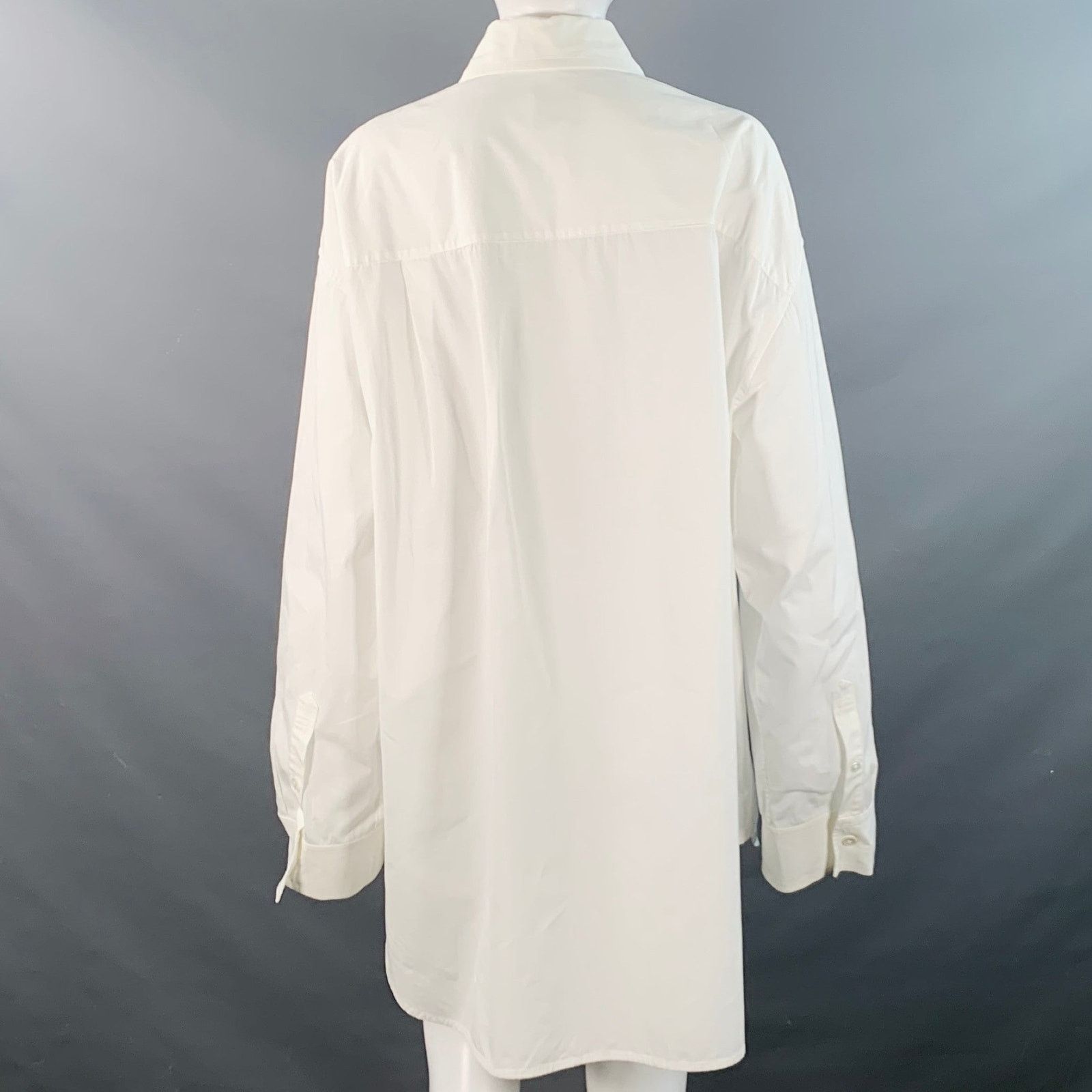 Marc Jacobs Size XS/S White Cotton Oversized One Pocket Shirt Size XS / US 0-2 / IT 36-38 - 3 Thumbnail