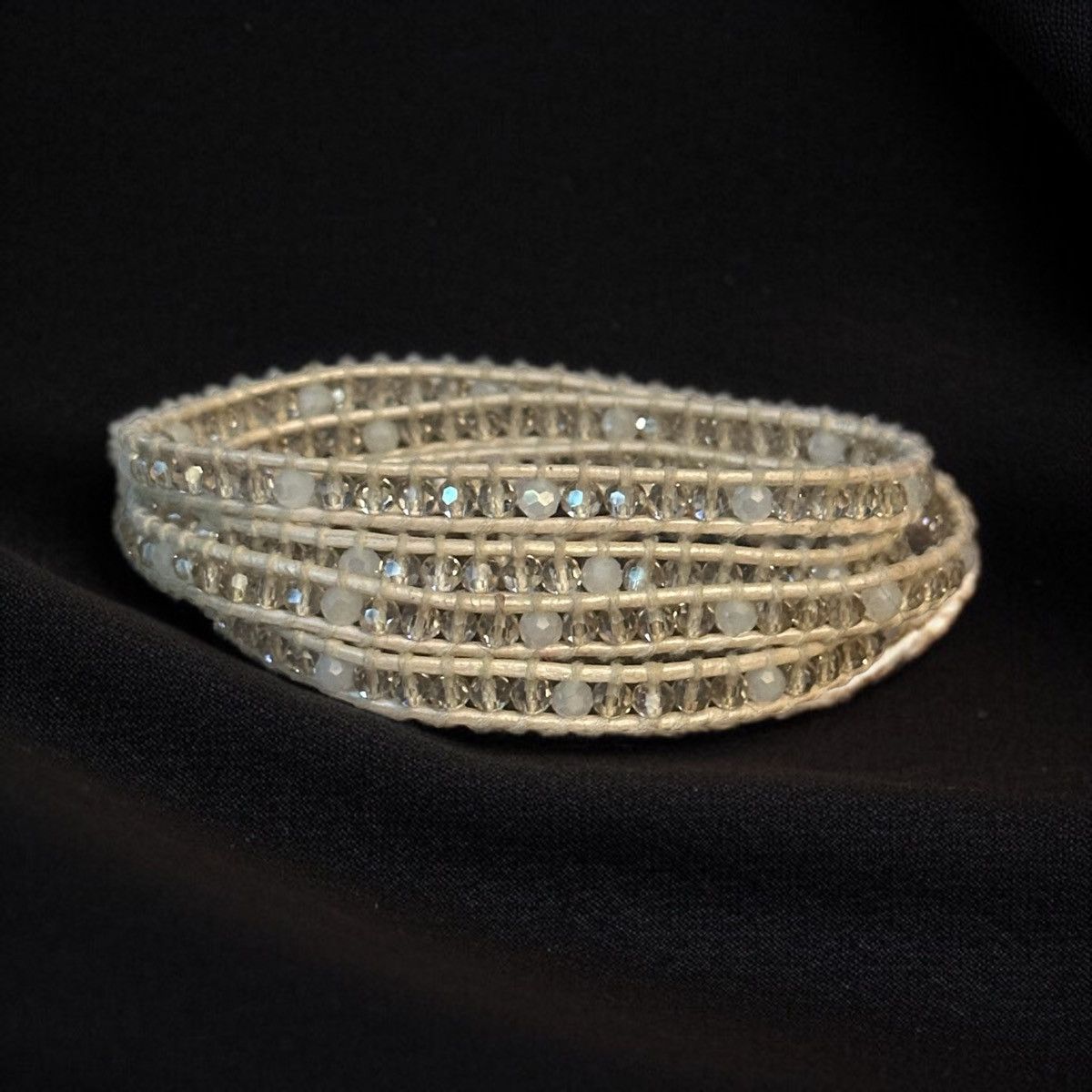 Other Victoria Emerson cream woven bead wrap bracelet Size ONE SIZE - 1 Thumbnail