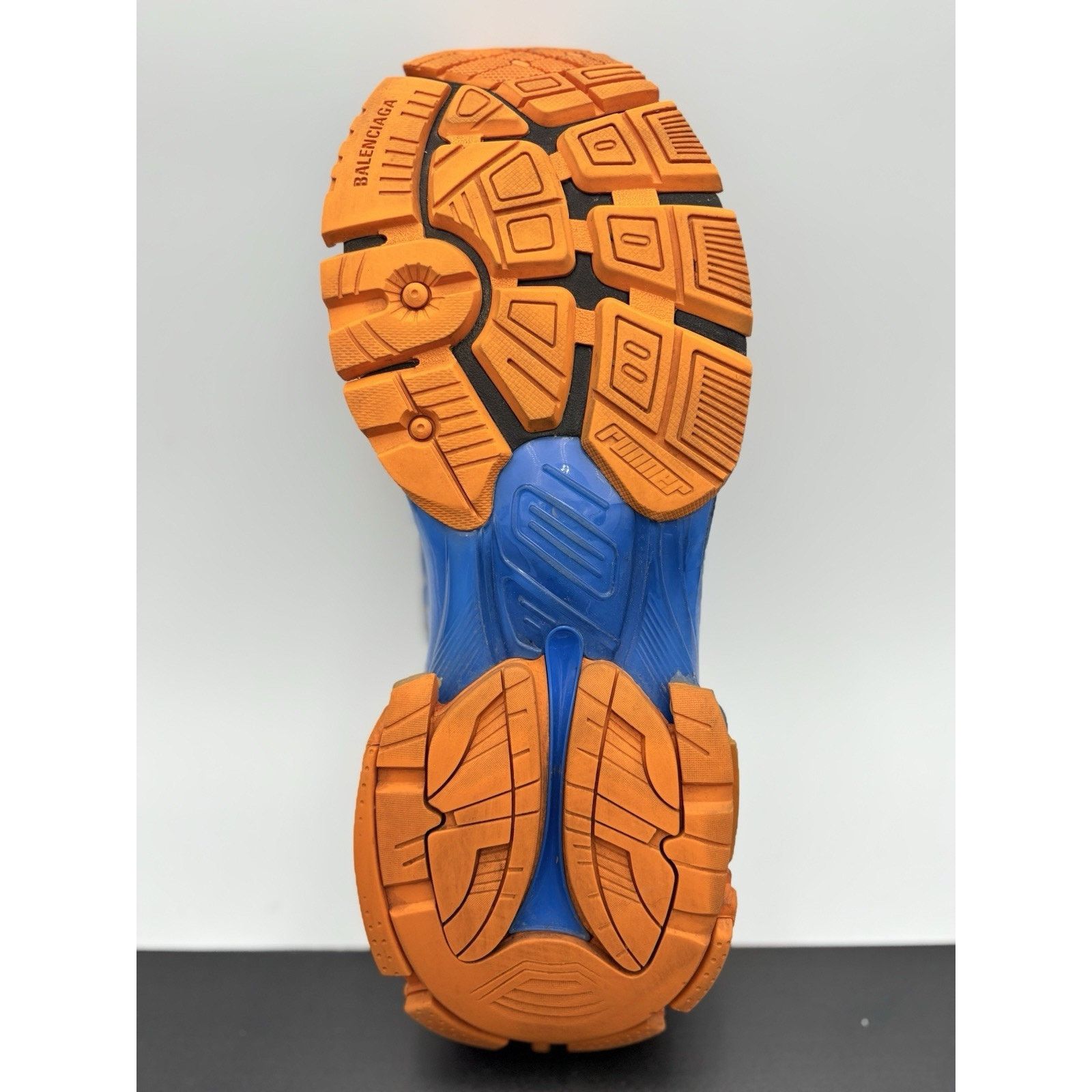 Balenciaga Balenciaga Runner ' Blue Orange Black ' | SUPER CLEAN! Size US 13 / EU 46 - 13 Thumbnail