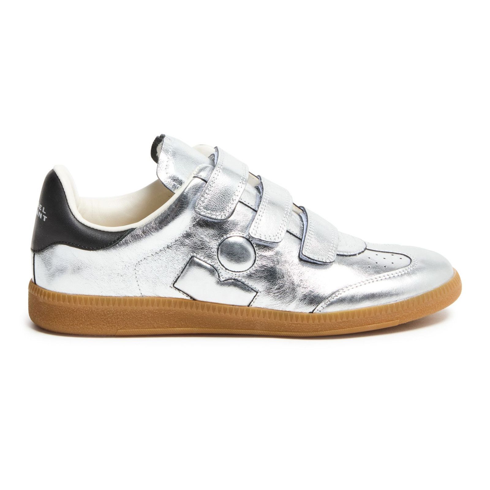ISABEL MARANT Beth Silver Sneakers New (Women's size:9;)