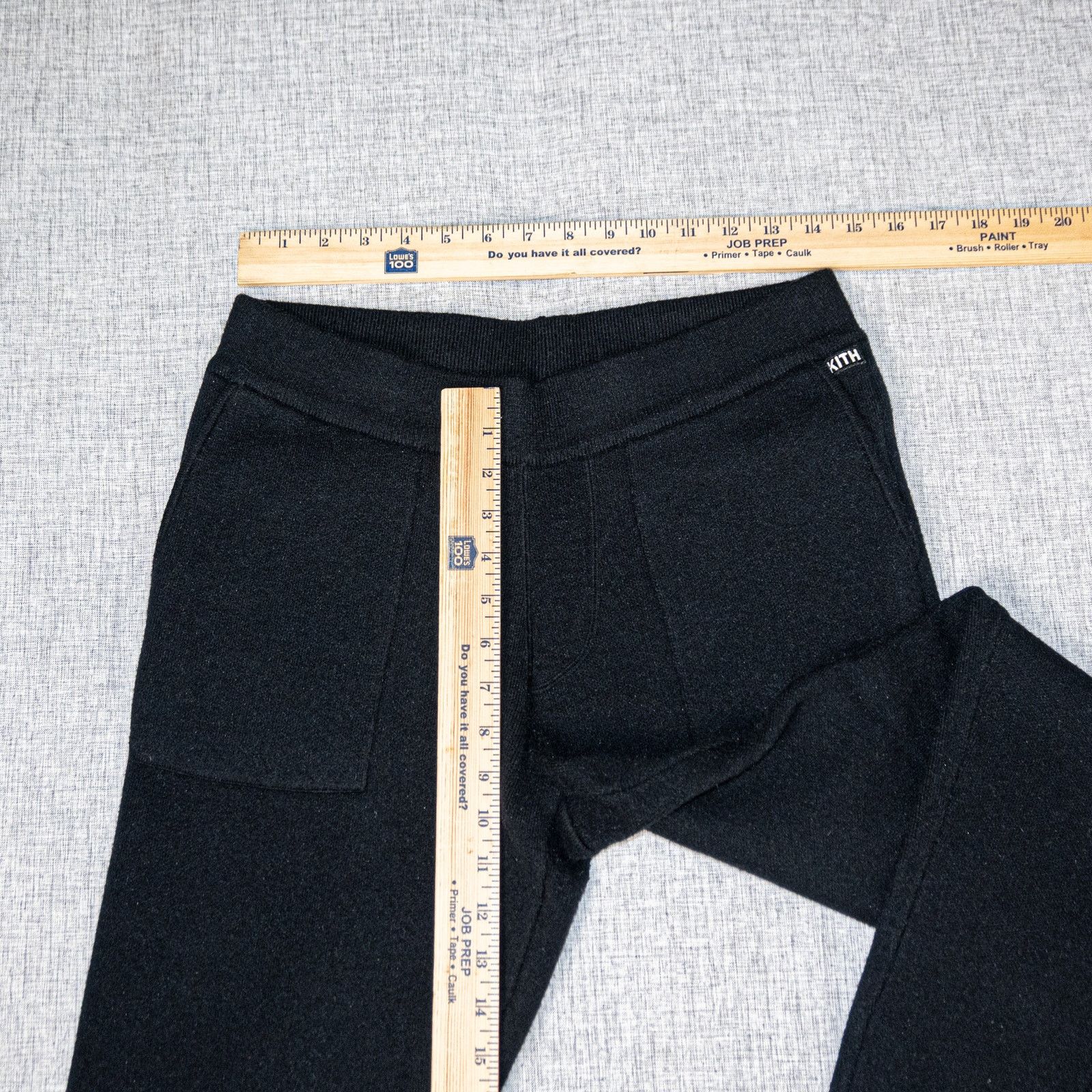 Kith KITH Heavy knit High-rise slim Pants in Black size Small Size 28" / US 6 / IT 42 - 7 Thumbnail
