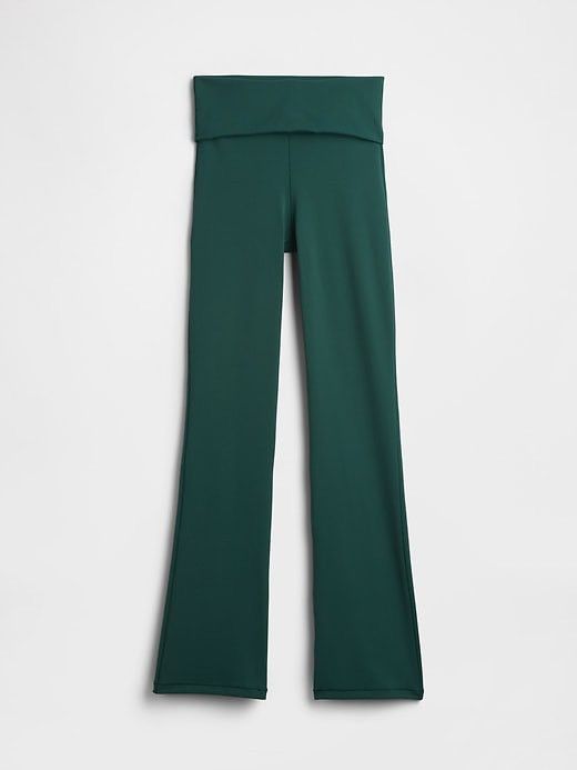 Gap Smooth foldover flare leggings Size 30" / US 8 / IT 44 - 3 Thumbnail