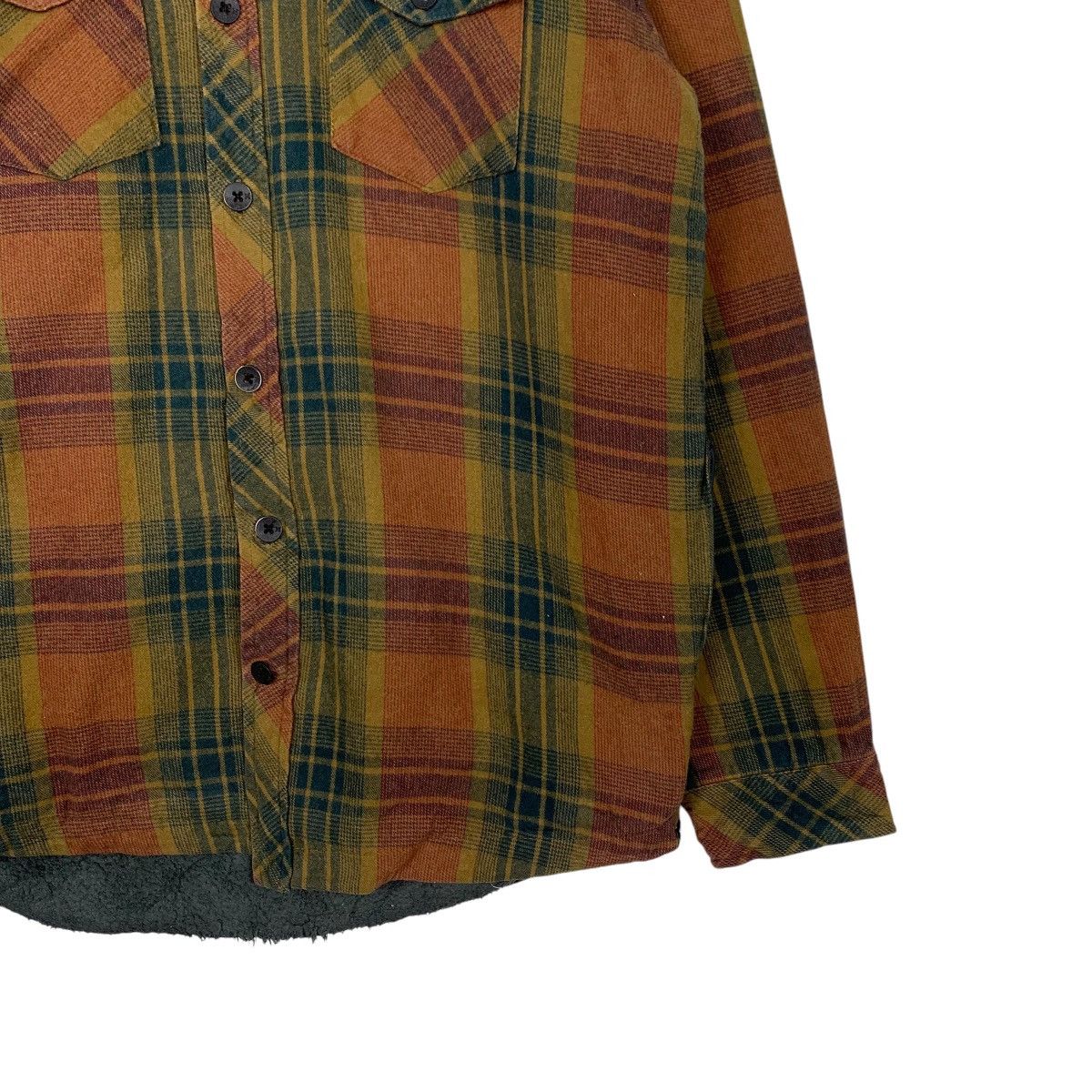 Hurley HURLEY Fleece Lined Checked Tartan Flannel #1843-C80 Size US S / EU 44-46 / 1 - 4 Thumbnail