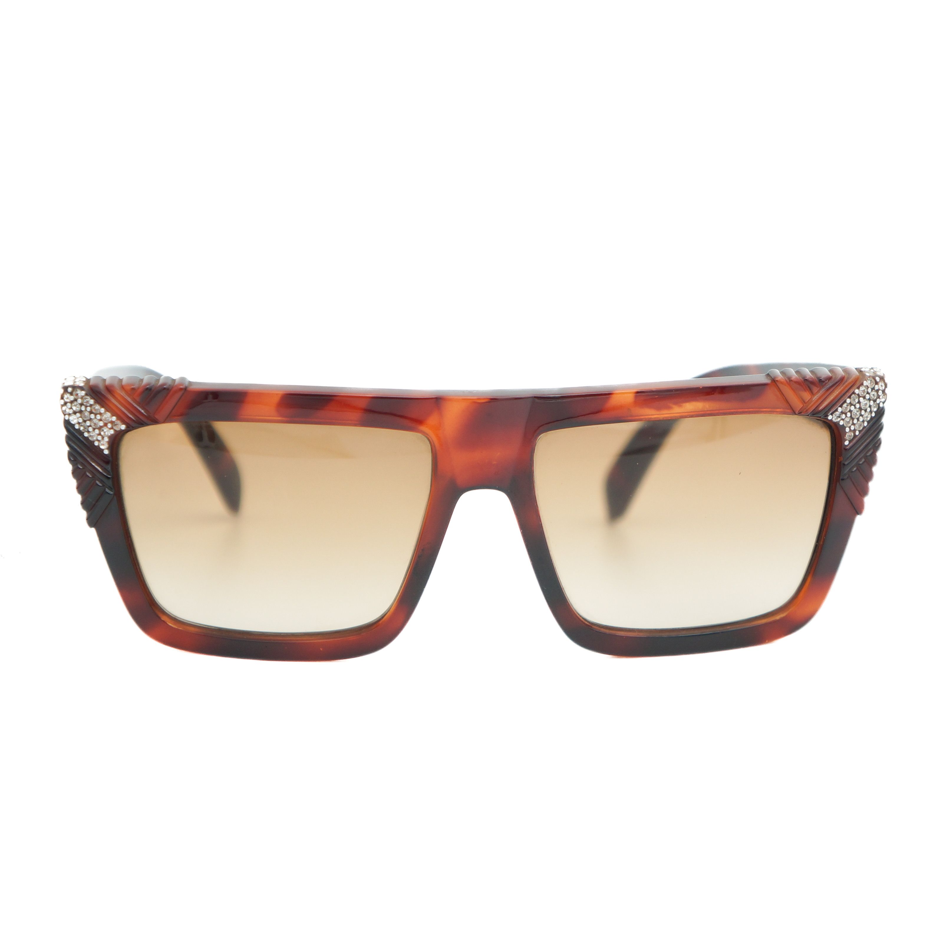 Versace GIANNI VERSACE Basix Mod 812 Brown Sunglasses Vintage Size ONE SIZE - 2 Thumbnail