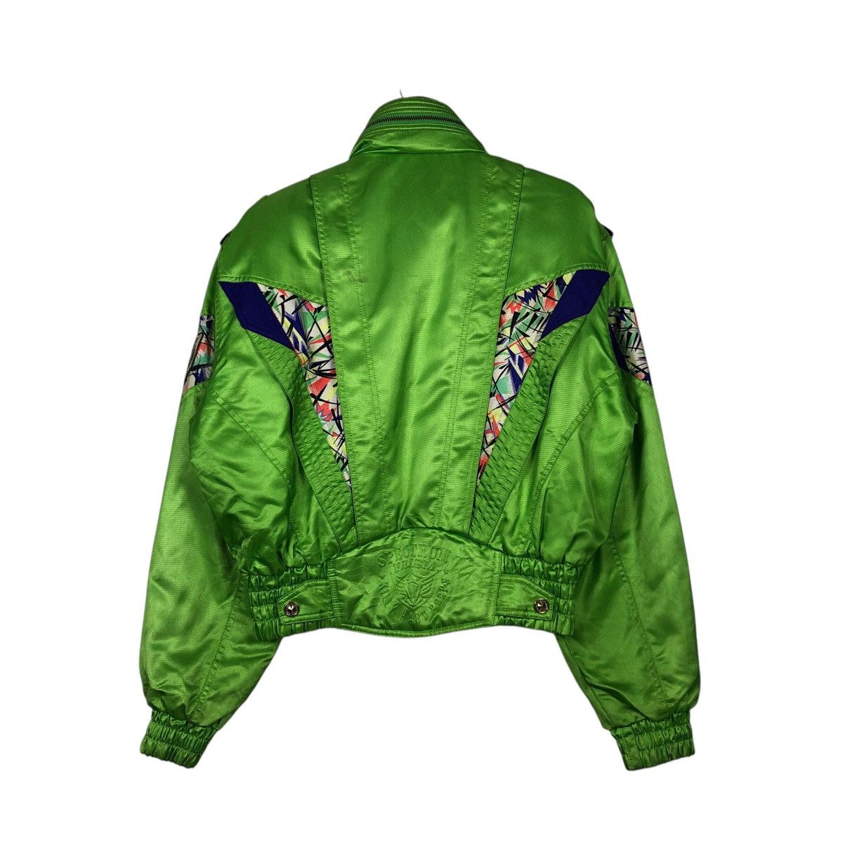 Japanese Brand 📌Cropped Bomber Jacket Ski Wear Killy Multi Color Size US L / EU 52-54 / 3 - 9 Thumbnail