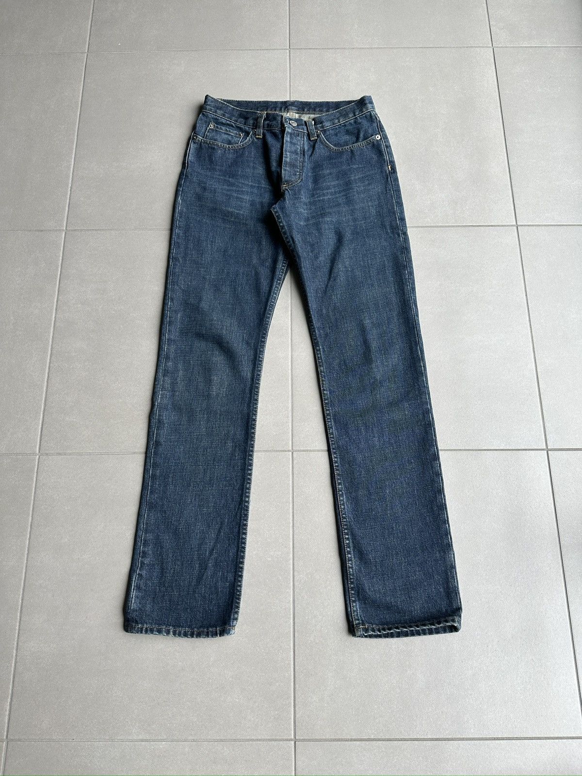 Helmut Lang 2000’s Helmut Lang indigo Italian cut jeans Size US 28 / EU 44 - 1 Thumbnail