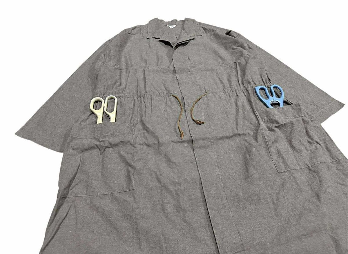 Yohji Yamamoto 🔥80s Vintage Y’s Yohji Yamamoto Overcoat Drawstring Size US XL / EU 56 / 4 - 2 Thumbnail