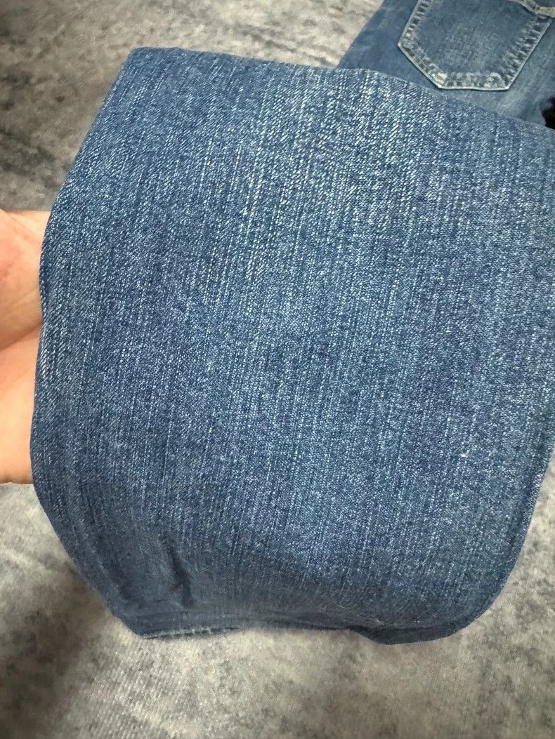 Saint Laurent Paris Saint Laurent Paris 13ss Cat Claw Washed Base Dark Blue Jea Size US 26 / EU 42 - 5 Thumbnail