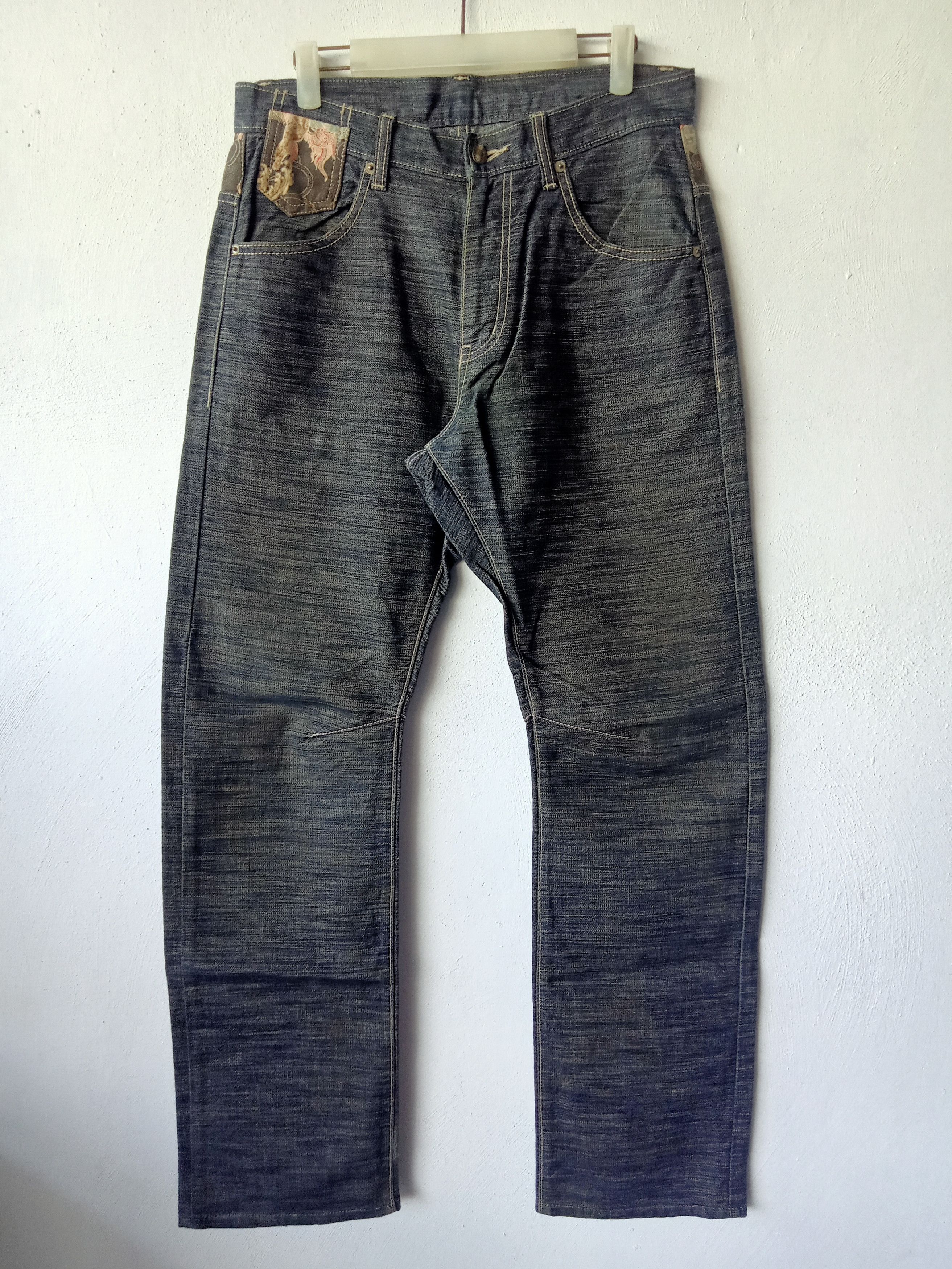Other Japanese Brand Sukajan Style Multipocket Denim Size US 31 - 1 Thumbnail