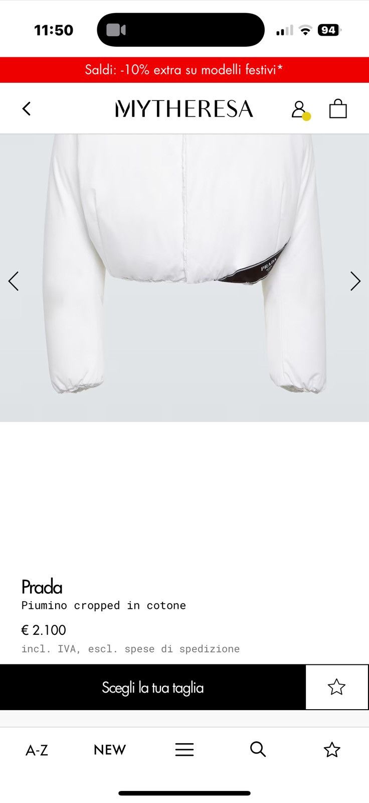 Prada Prada Puffer Cropped Size US S / EU 44-46 / 1 - 8 Thumbnail