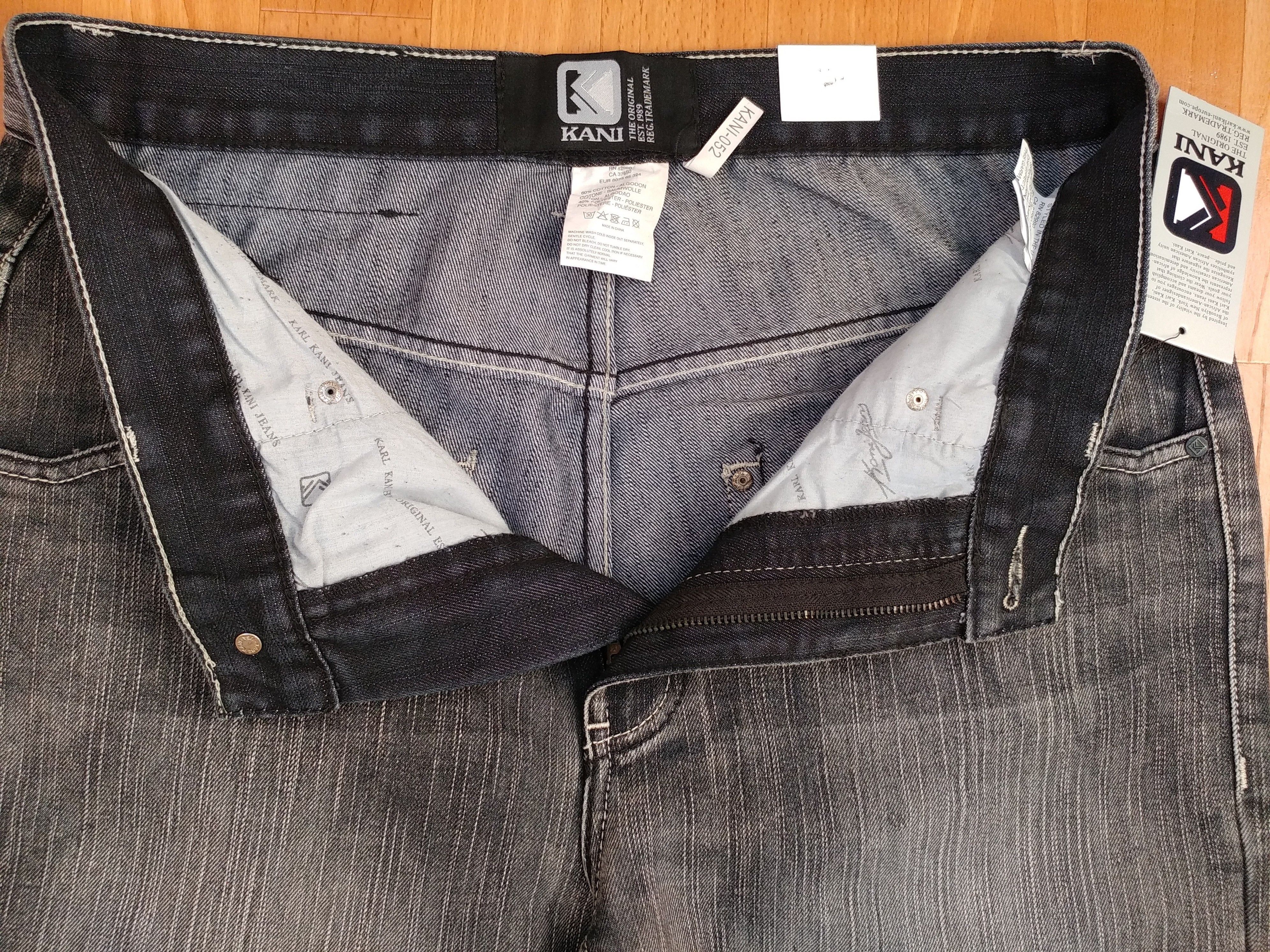 Karl Kani KARL KANI jeans, baggy, vintage Kani jeans, 90s hip hop W 34 Size US 34 / EU 50 - 14 Thumbnail