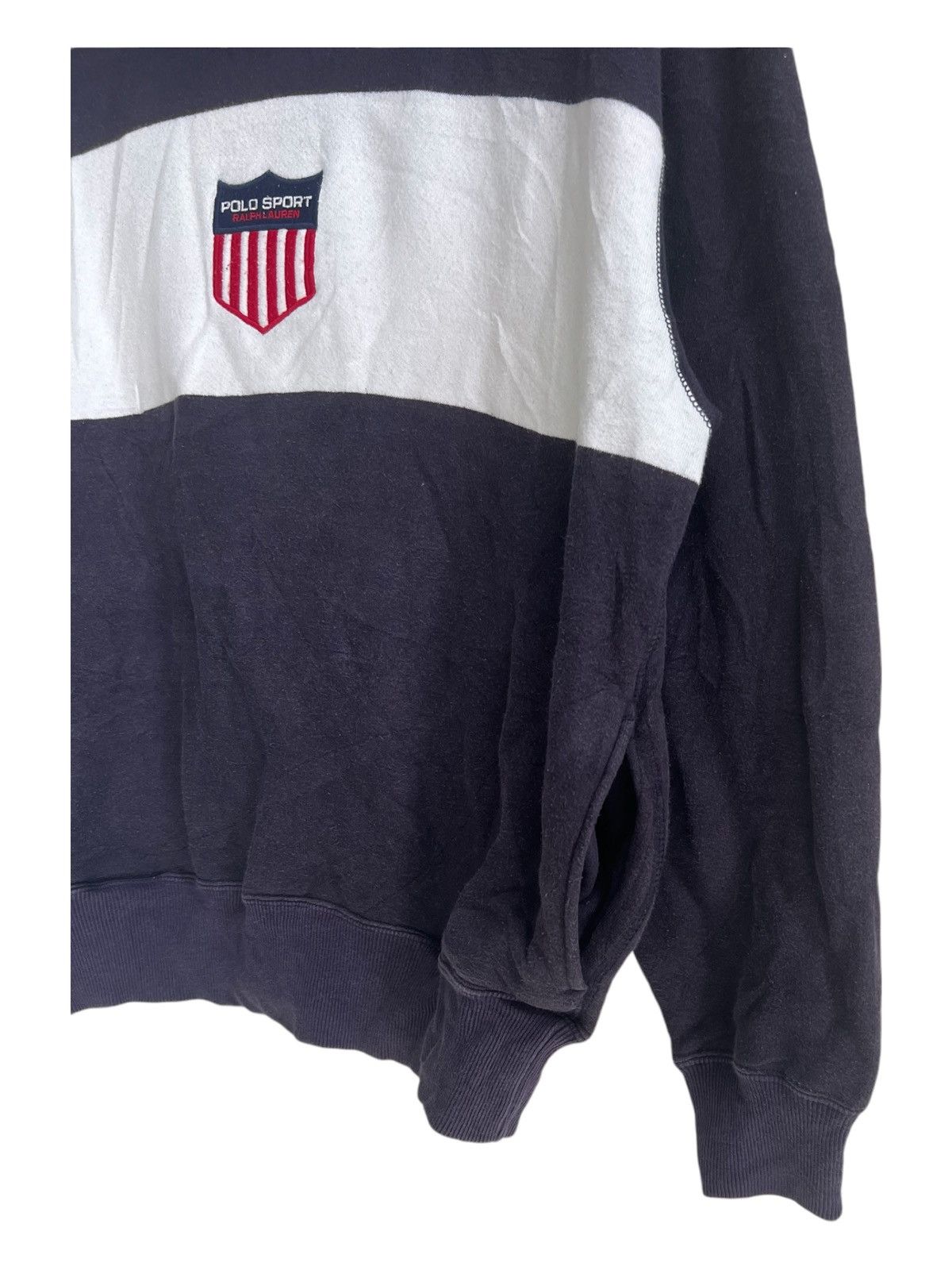 Lo Life 1990s OG Polo Sport Ralph Lauren K Swiss Crest Logo Hoodie Size US M / EU 48-50 / 2 - 5 Thumbnail