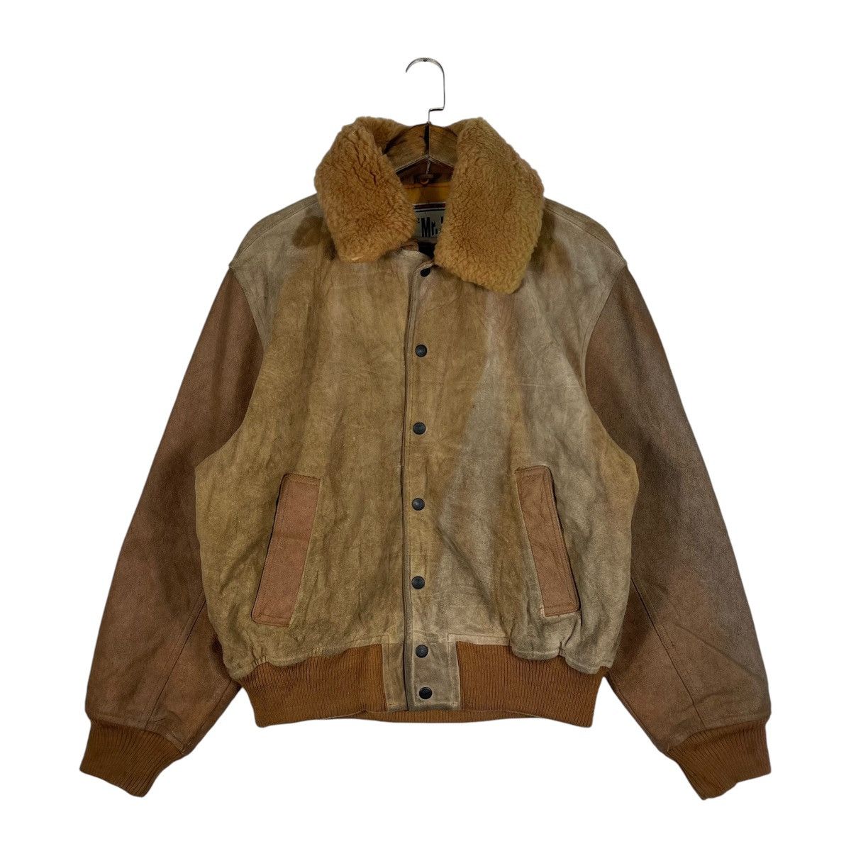 Mr. Junko Vintage Mr Junko Jeans Leather Varsity Jacket Size US M / EU 48-50 / 2 - 1 Thumbnail