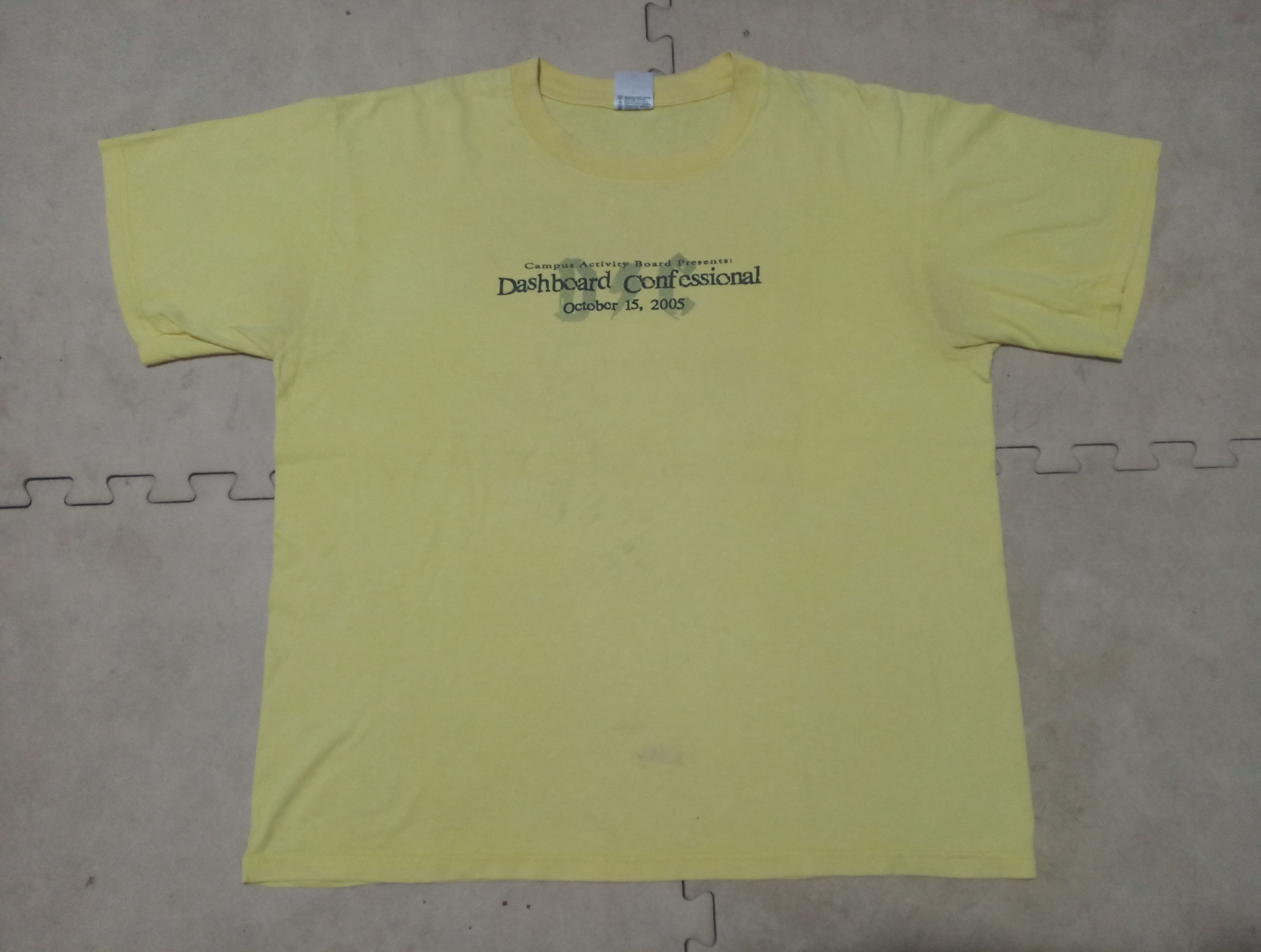 Band Tees Campus Activity Board 2005 Present : Dashboard Confessional Size US M / EU 48-50 / 2 - 1 Thumbnail