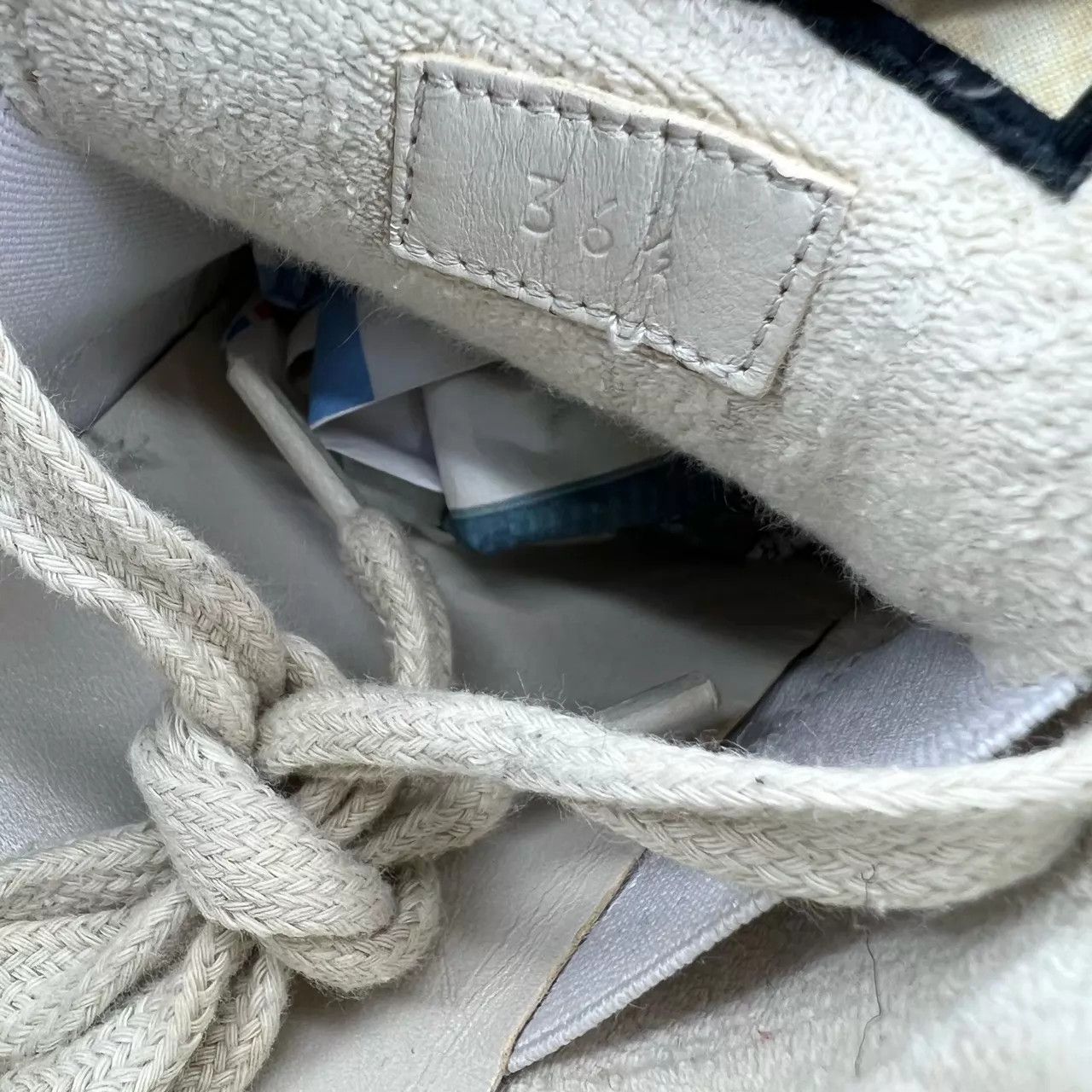 Gucci Gucci Enamel Blue Rhyton Sneaker Women's 36.5 Size US 6 / IT 36 - 7 Thumbnail