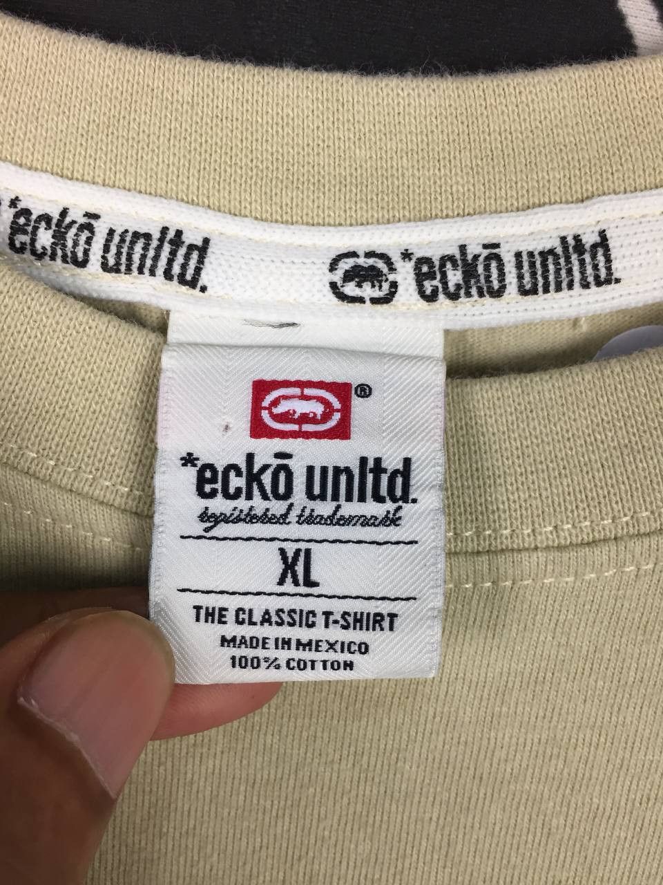Ecko Unltd. × Marc Ecko × Vintage Vtg Ecko Unltd. The Classic T-Shirt Actual Factual Tee Size US XL / EU 56 / 4 - 8 Thumbnail