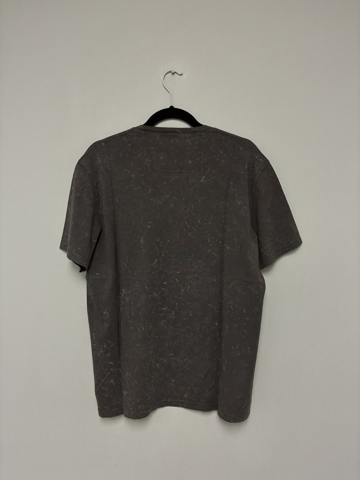 John Varvatos Grey Abstract Marble Cotton tee Size large Size US L / EU 52-54 / 3 - 6 Thumbnail