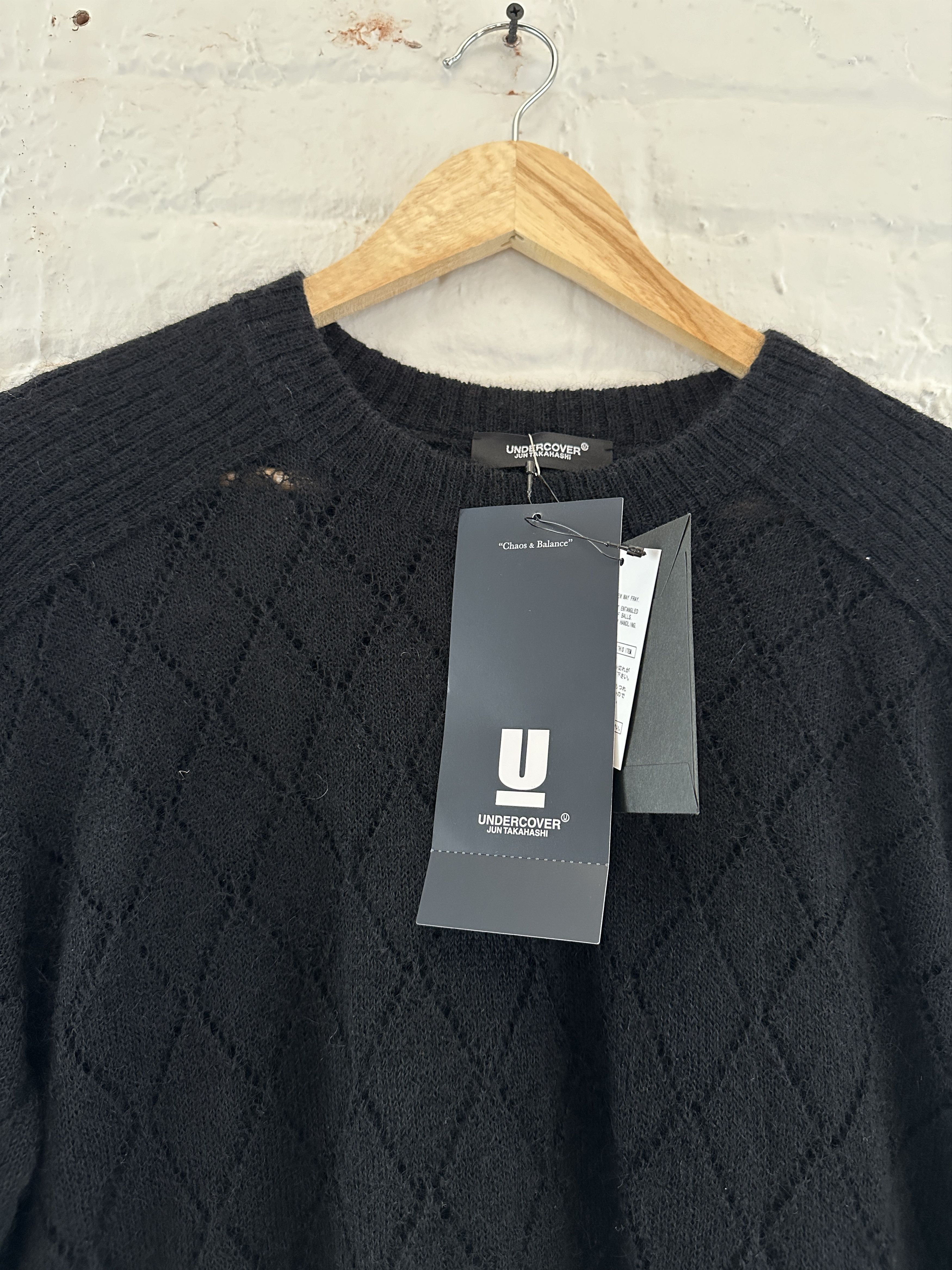 Undercover Undercover Chain Stitch Knit Wool Sweater Size US M / EU 48-50 / 2 - 2 Thumbnail