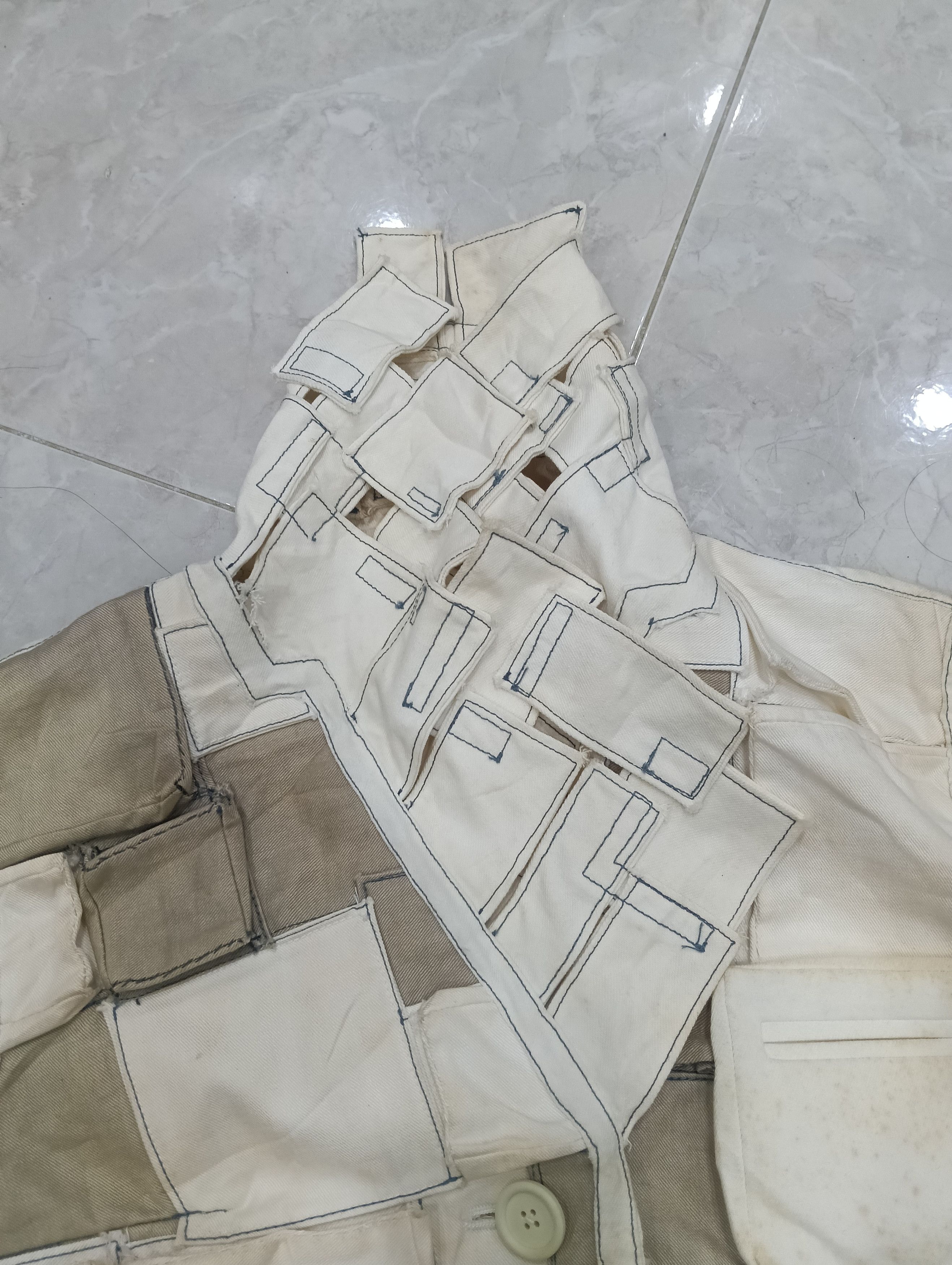 Junya Watanabe Unbranded Japanese Patchwork Like Junya WatanabeDesign Size M / US 6-8 / IT 42-44 - 5 Thumbnail