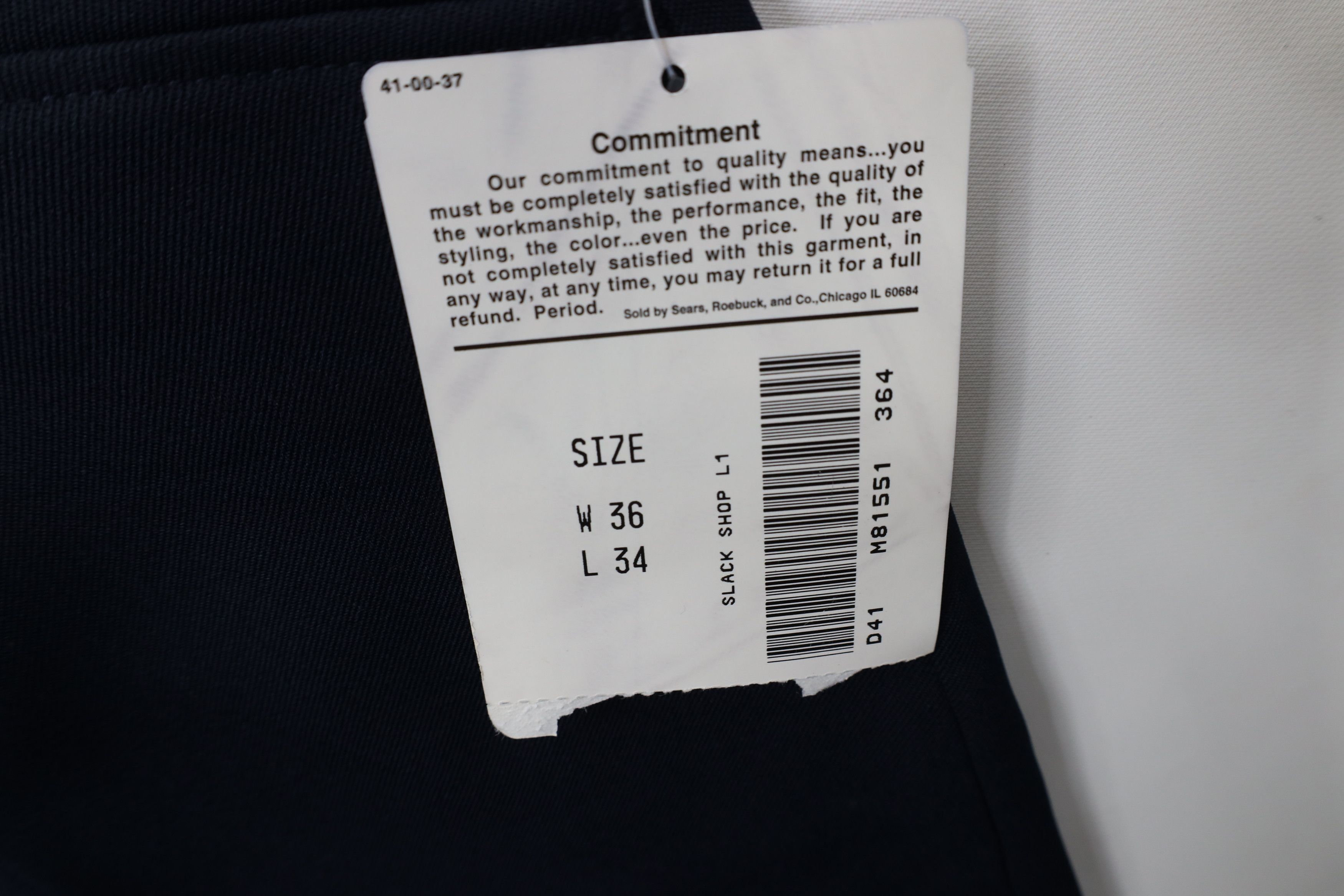 Vintage Deadstock Vintage 70s 80 Streetwear Chino Pants USA Size US 36 / EU 52 - 9 Thumbnail