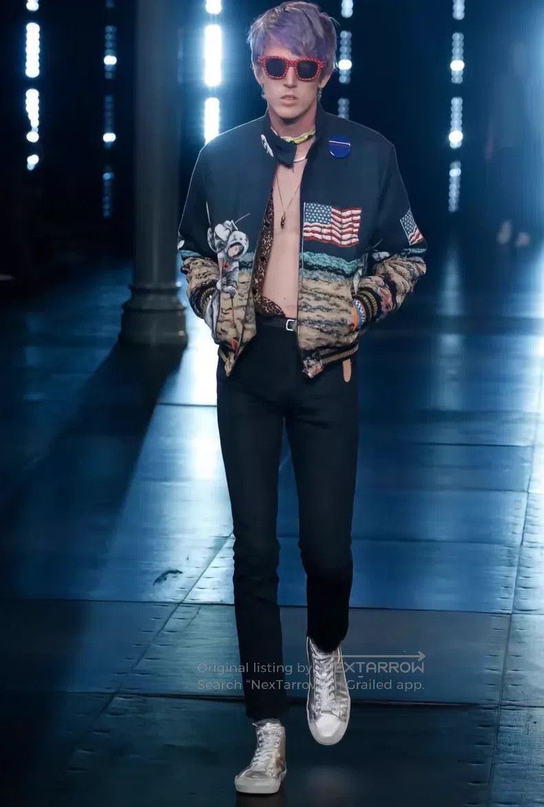 Saint Laurent Paris Saint Laurent Paris Astronaut Moon Landing Jacket i Size US M / EU 48-50 / 2 - 8 Thumbnail