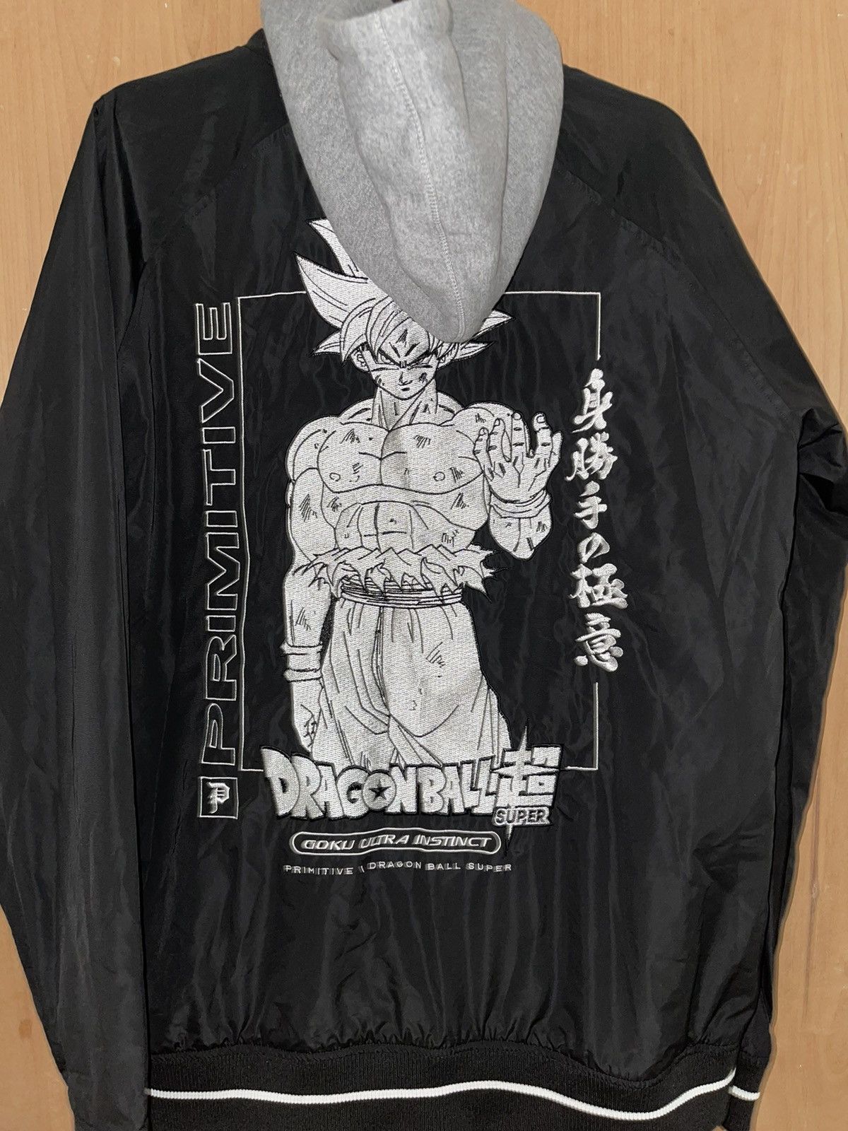 Primitive DBS x Primitive Goku Ultra Instinct Black Jacket | Grailed