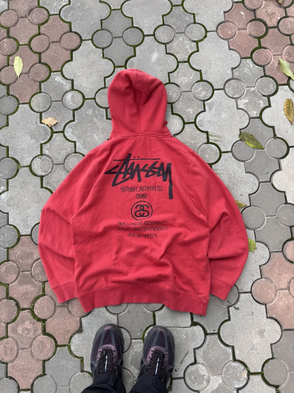 Stussy Vintage Stussy Big Logo Oversized Hoodie Y2K Size US M / EU 48-50 / 2 - 2 Thumbnail