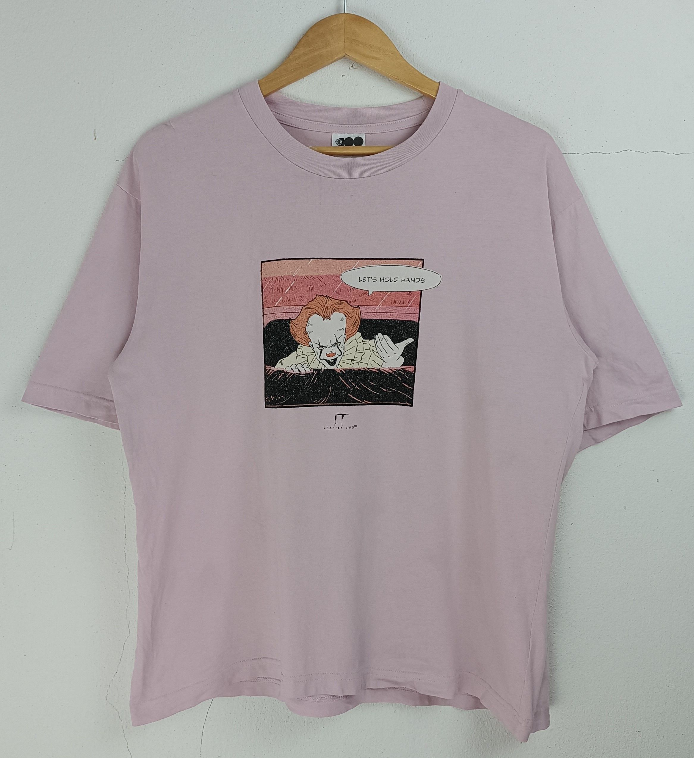 Vintage VINTAGE IT PENNYWISE CLOWN SCARY HORROR MOVIE TEE Size US M / EU 48-50 / 2 - 3 Thumbnail