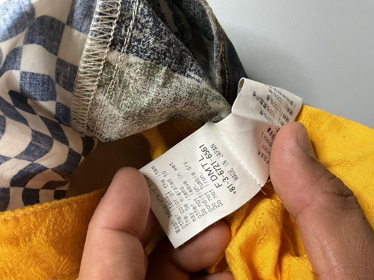 FDMTL FDMTL Boro Patchwork Rinse Shirt Size US L / EU 52-54 / 3 - 16 Thumbnail