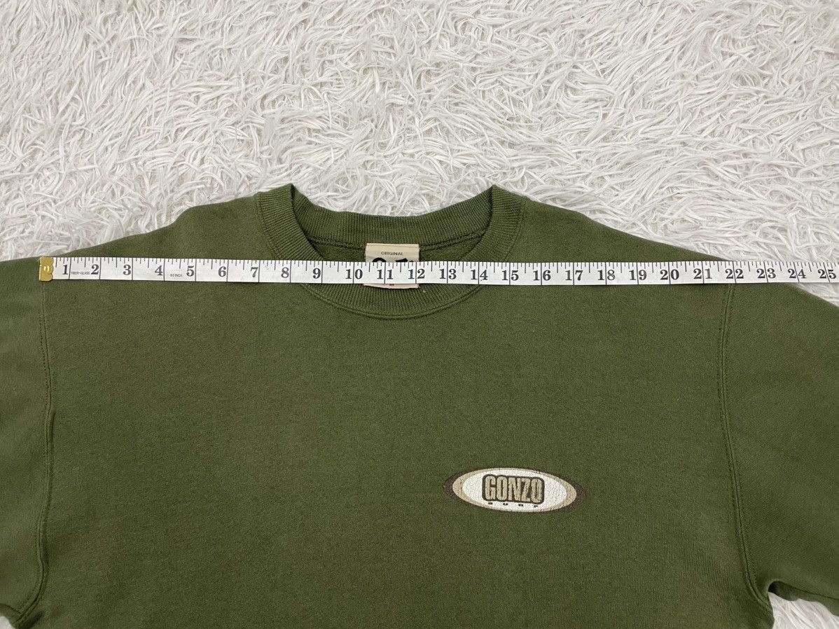 Japanese Brand Original Gonzo Surf Sweatshirt Made in Japan Size US M / EU 48-50 / 2 - 6 Thumbnail
