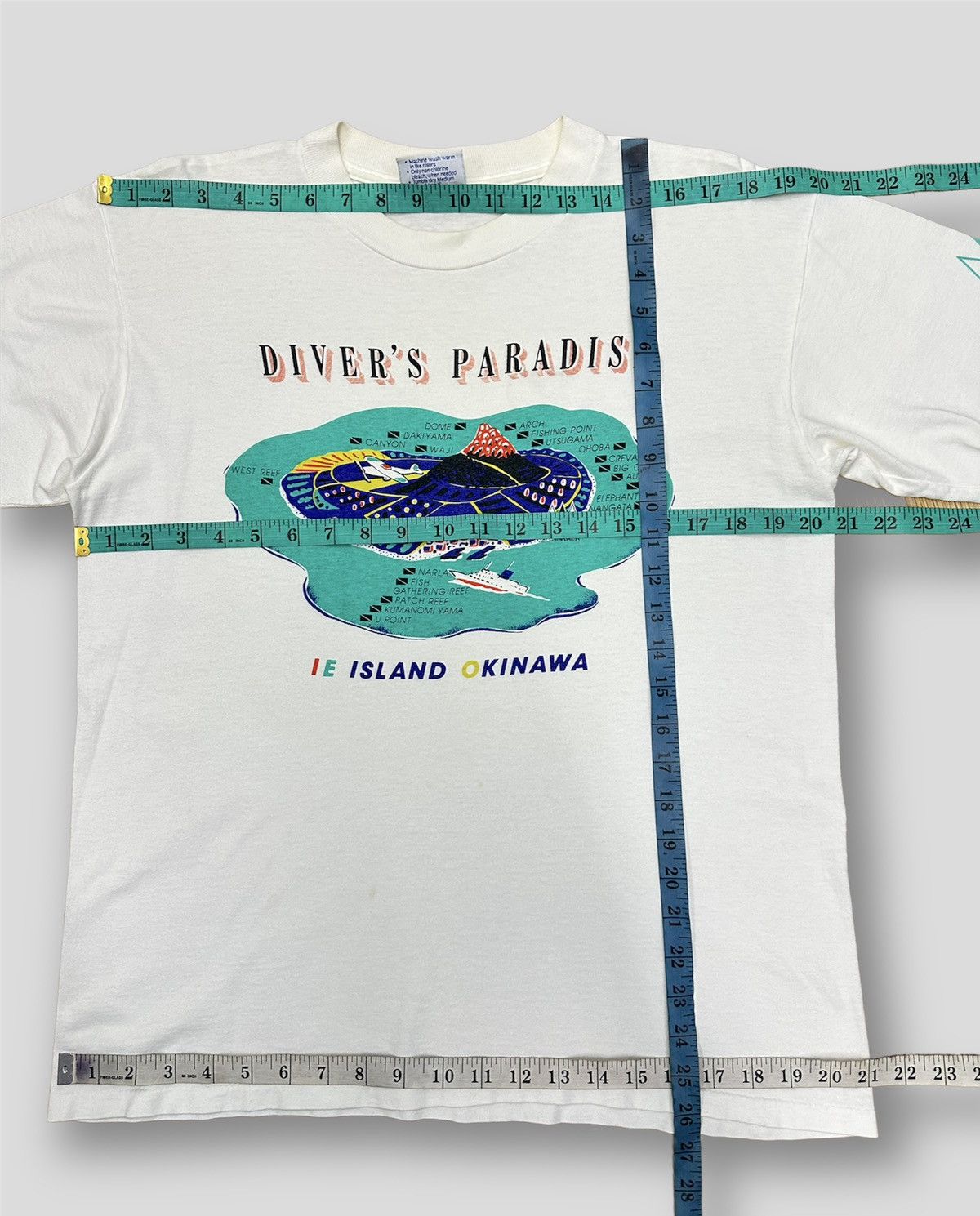 Island Shores Vintage 90s Okinawa Island Single Stitch Tshirt A226 Size US S / EU 44-46 / 1 - 3 Thumbnail