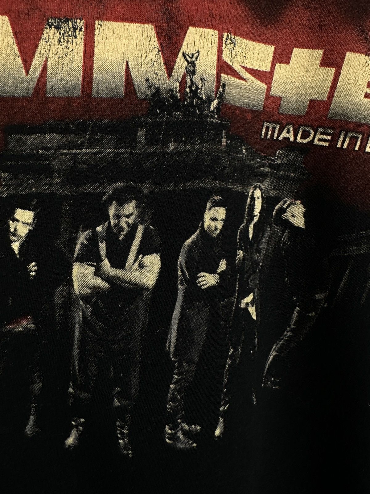 Band Tees Rammstein Made In Germany Graphic Metal Rock T Shirt Tee Size US XL / EU 56 / 4 - 5 Thumbnail