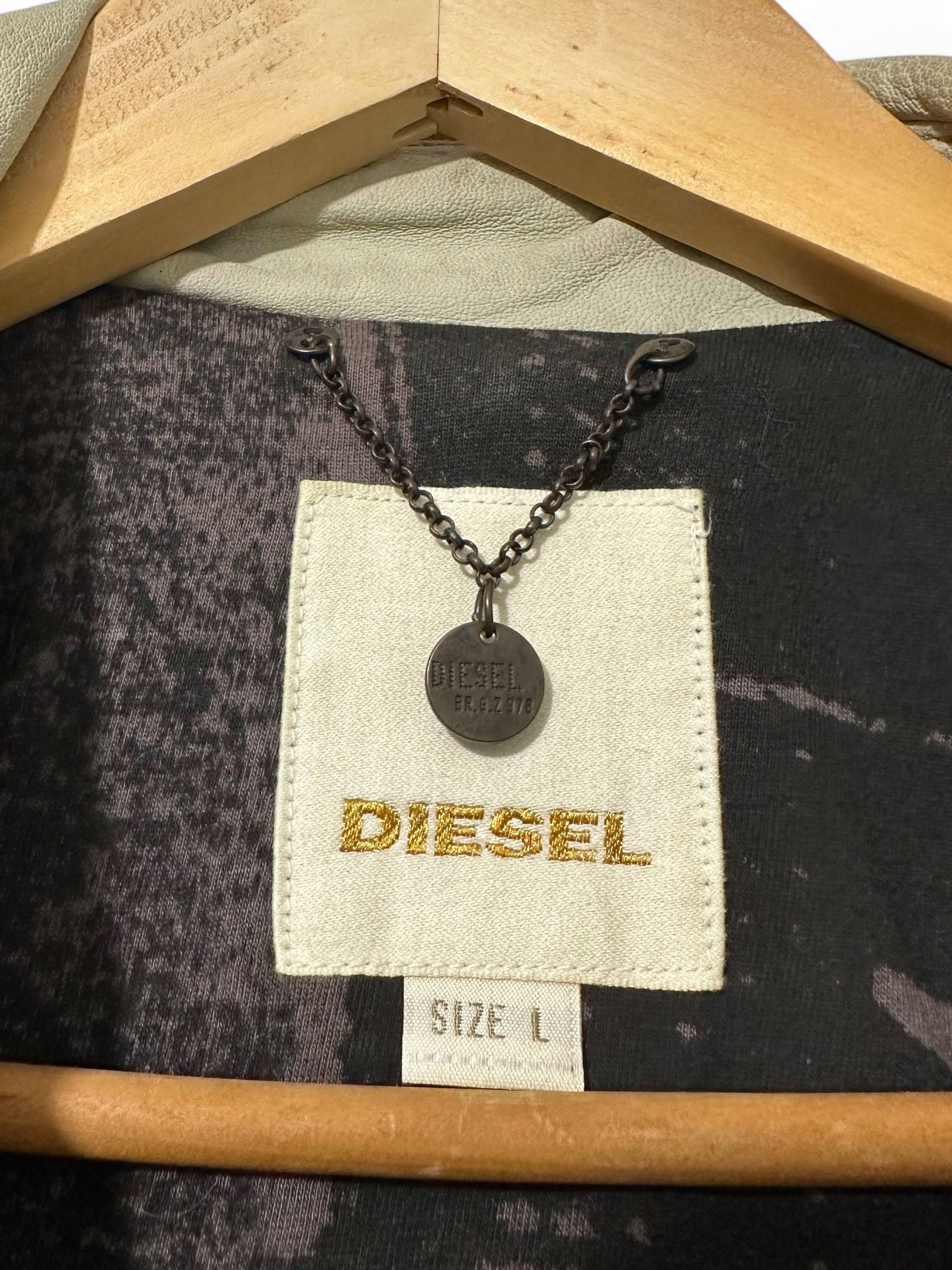 Diesel Diesel Vintage Leather Jacket Size US L / EU 52-54 / 3 - 10 Thumbnail