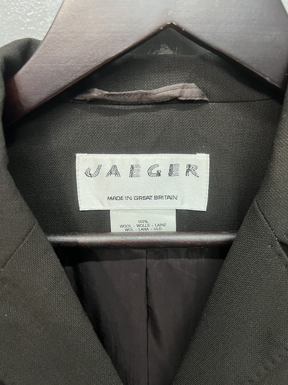 Jaeger 🔥JAEGER LONG COAT FOR WOMEN Size L / US 10 / IT 46 - 6 Thumbnail