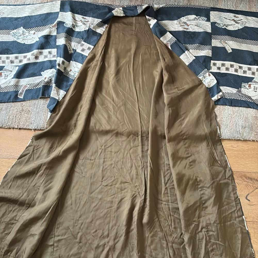 Japanese Brand × Vintage Made in Japan Two Layer Reversible Kimono Robe Jacket Size US S / EU 44-46 / 1 - 12 Thumbnail