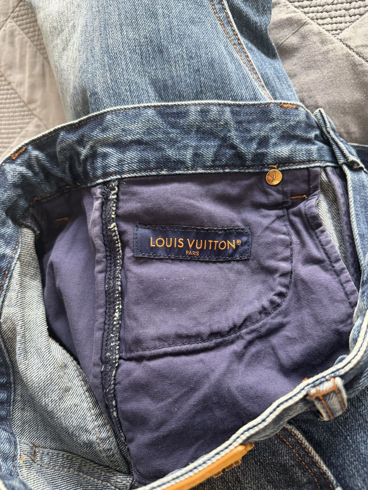 Louis Vuitton Louis Vuitton Wavy jeans Size US 32 / EU 48 - 3 Thumbnail