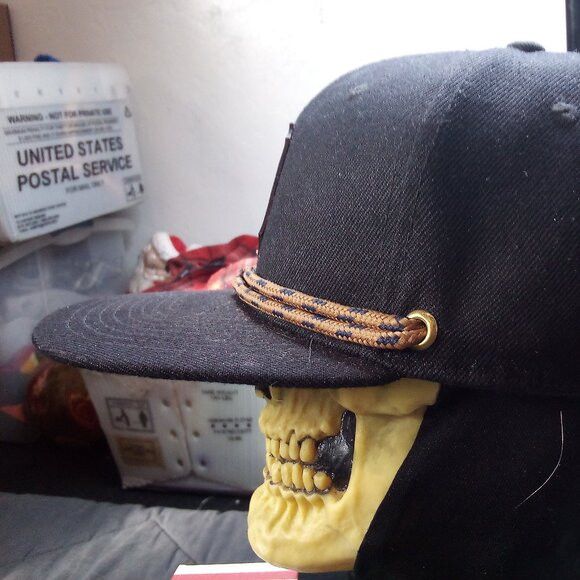 Other Findlay Leather Patch Rope Snap Back Hat Cap Size ONE SIZE - 3 Thumbnail